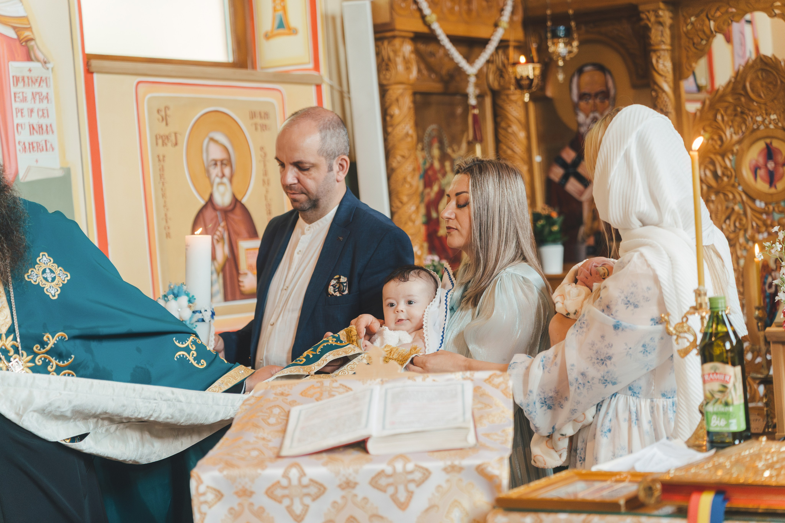 Théo Andrei`s Christening