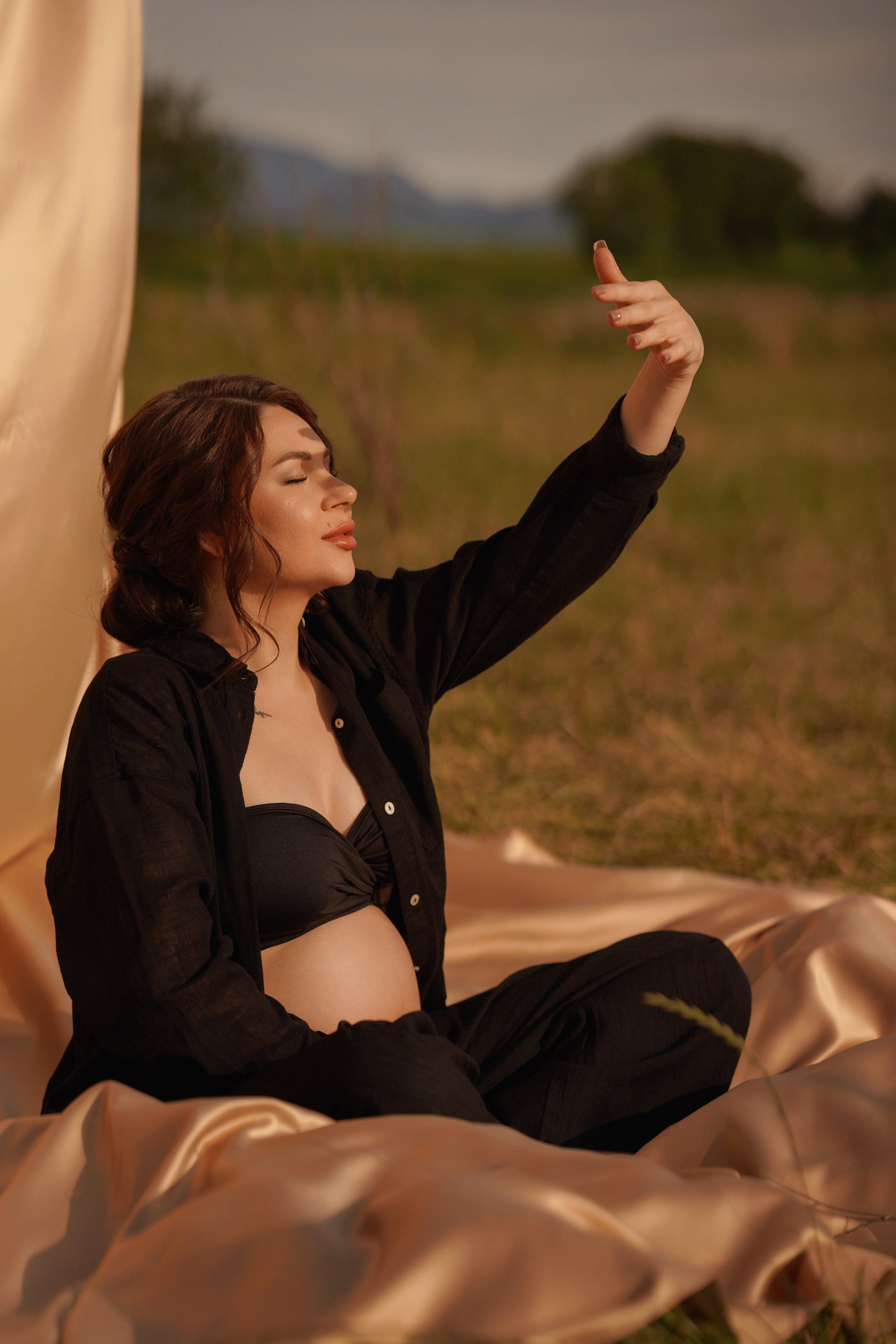 Babybauch. Fotografin Iryna Meisinger