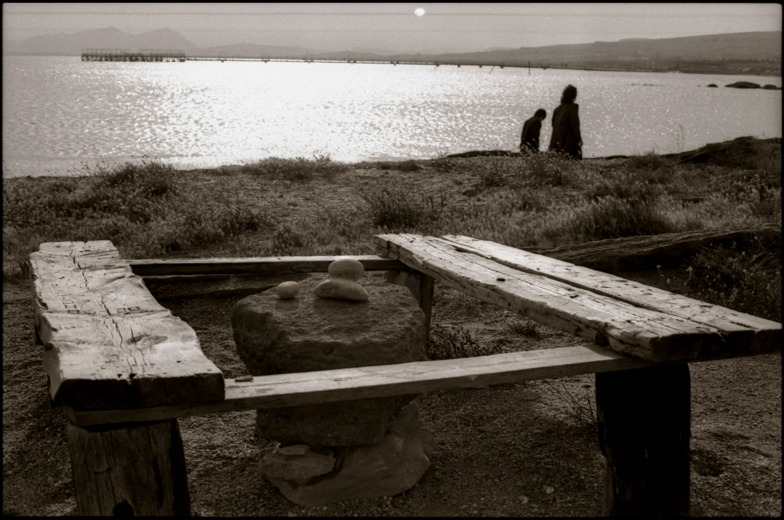 By the sea.  Shihov, 1988