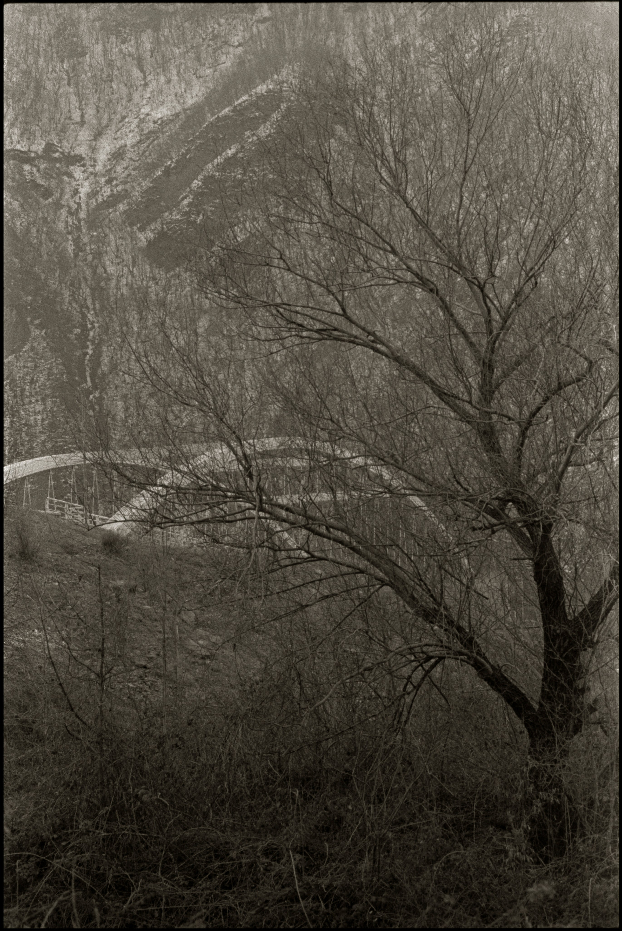 View of the bridge in Kish. 2026.