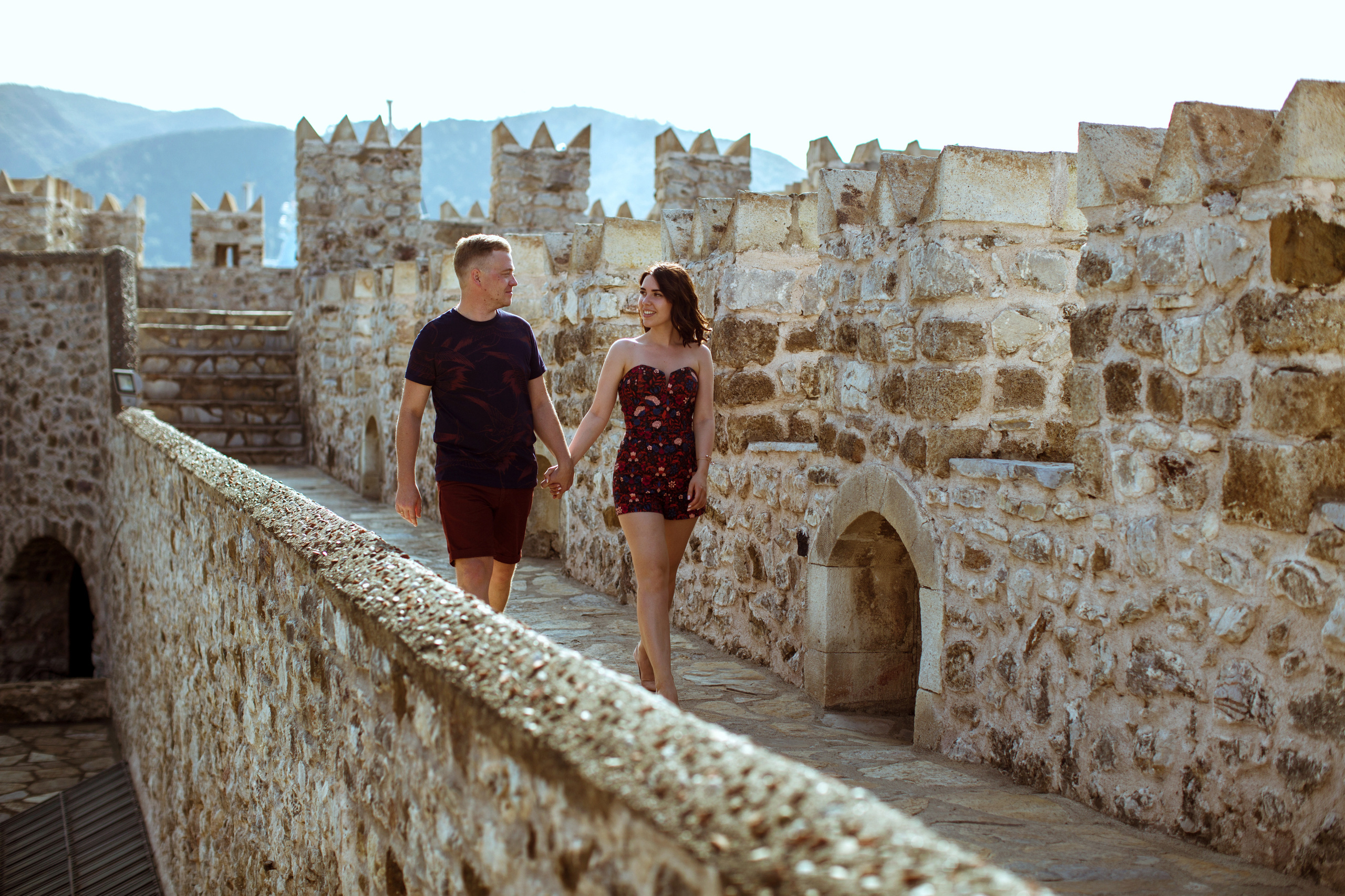 Романтическая фотосессия "Прогулка" в старом городе Мармарисе. Фотограф в Каппадокии / Julia Ganch