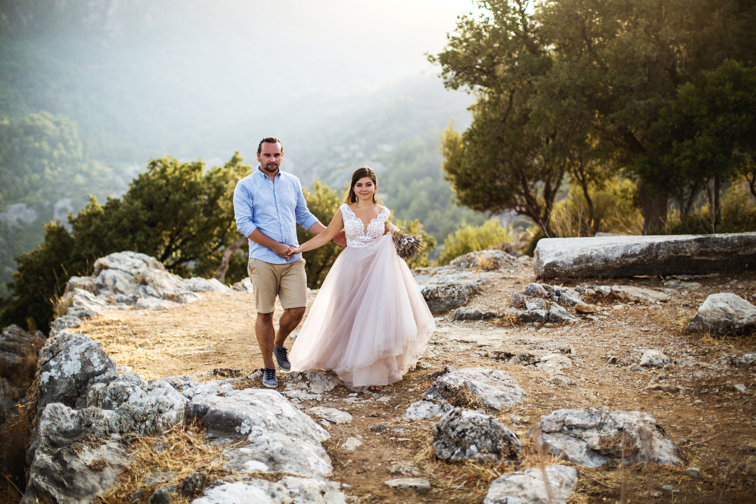 Выездная свадебная фотосессия в античном городе. Фотограф в Каппадокии / Julia Ganch