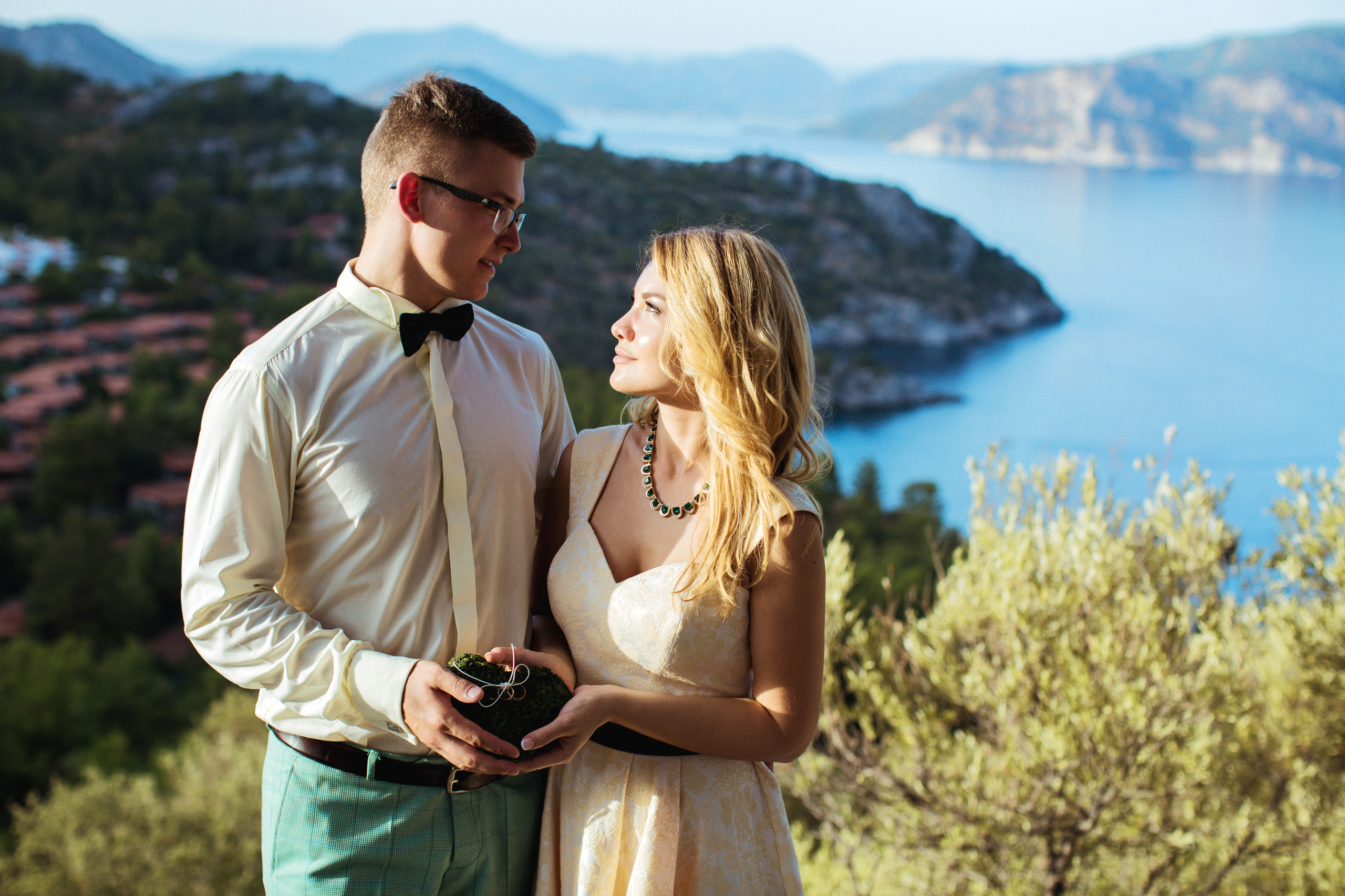 Symbolic wedding ceremony and wedding photo session in the ancient cit. Julia Ganch I Fashion Wedding Photography I Cappadocia Turkey