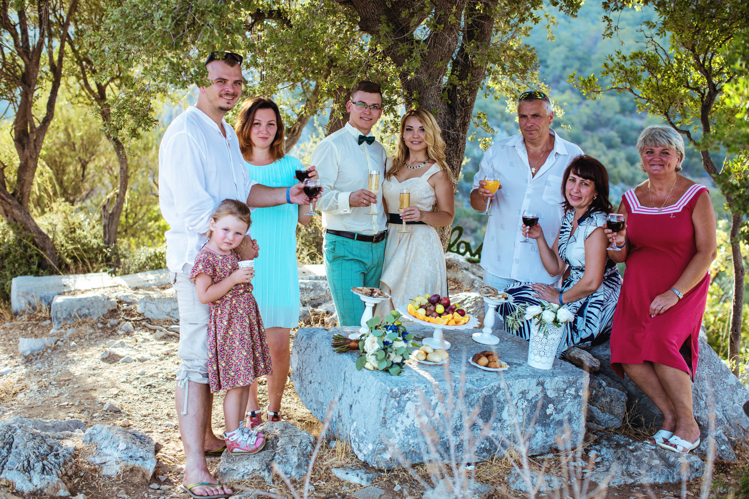 Symbolic wedding ceremony and wedding photo session in the ancient cit. Julia Ganch I Fashion Wedding Photography I Cappadocia Turkey