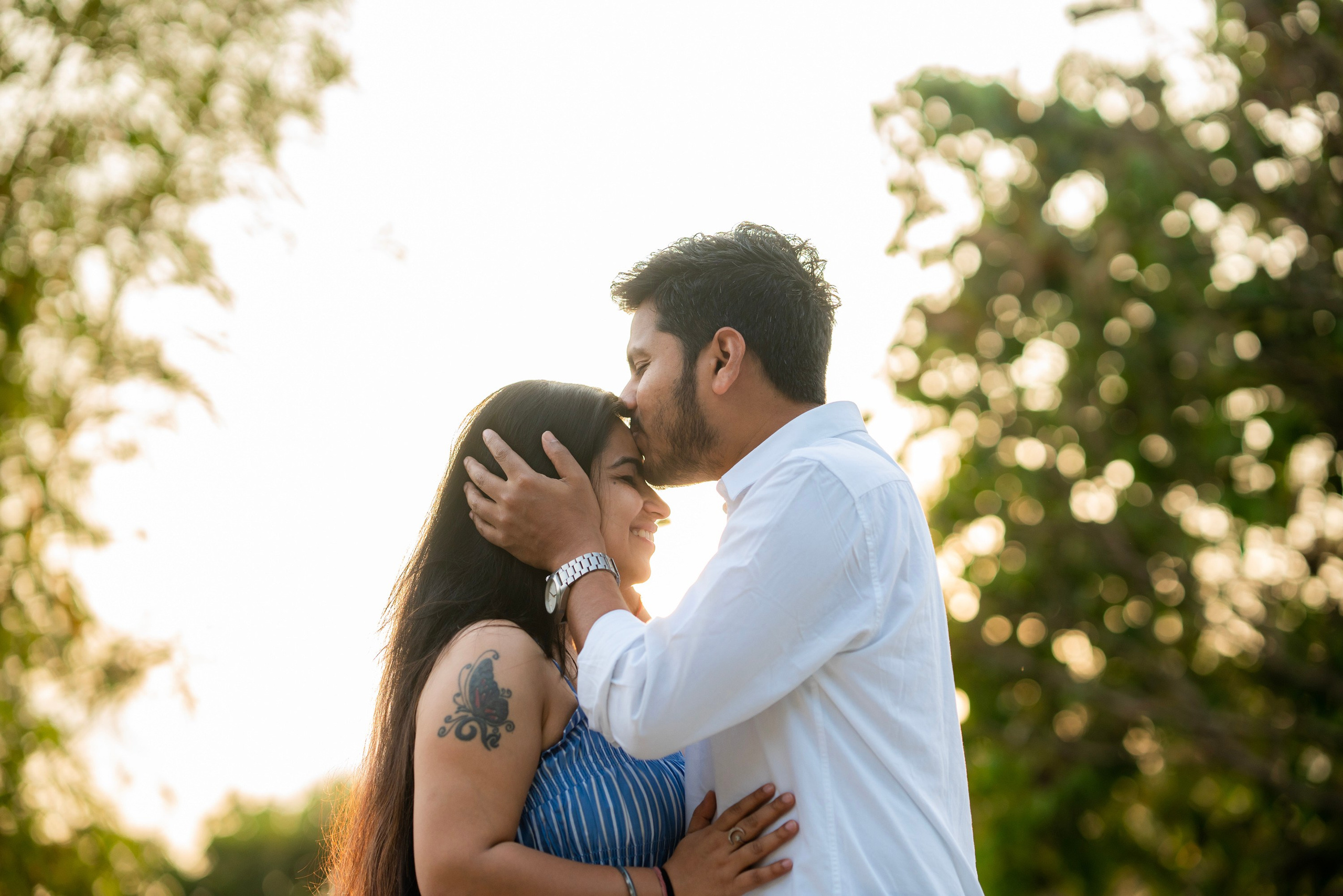 Prakriti & Ayush, Pre-Wedding Shoot at Shibravyi Courtyard, Bangalore | Truly Yours