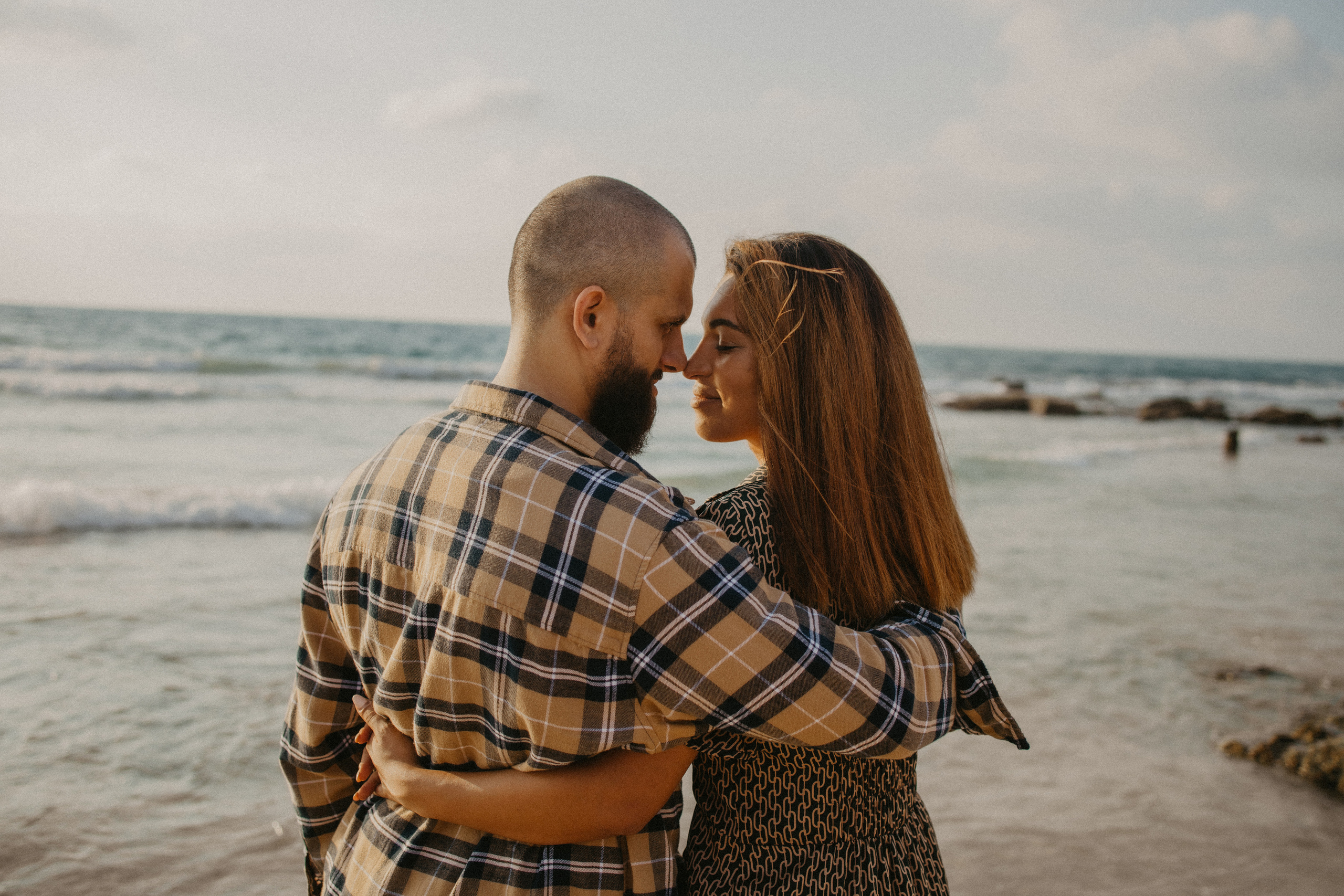 Прогулка у моря. Семейный и парный фотограф в Израиле Репчак Дмитрий