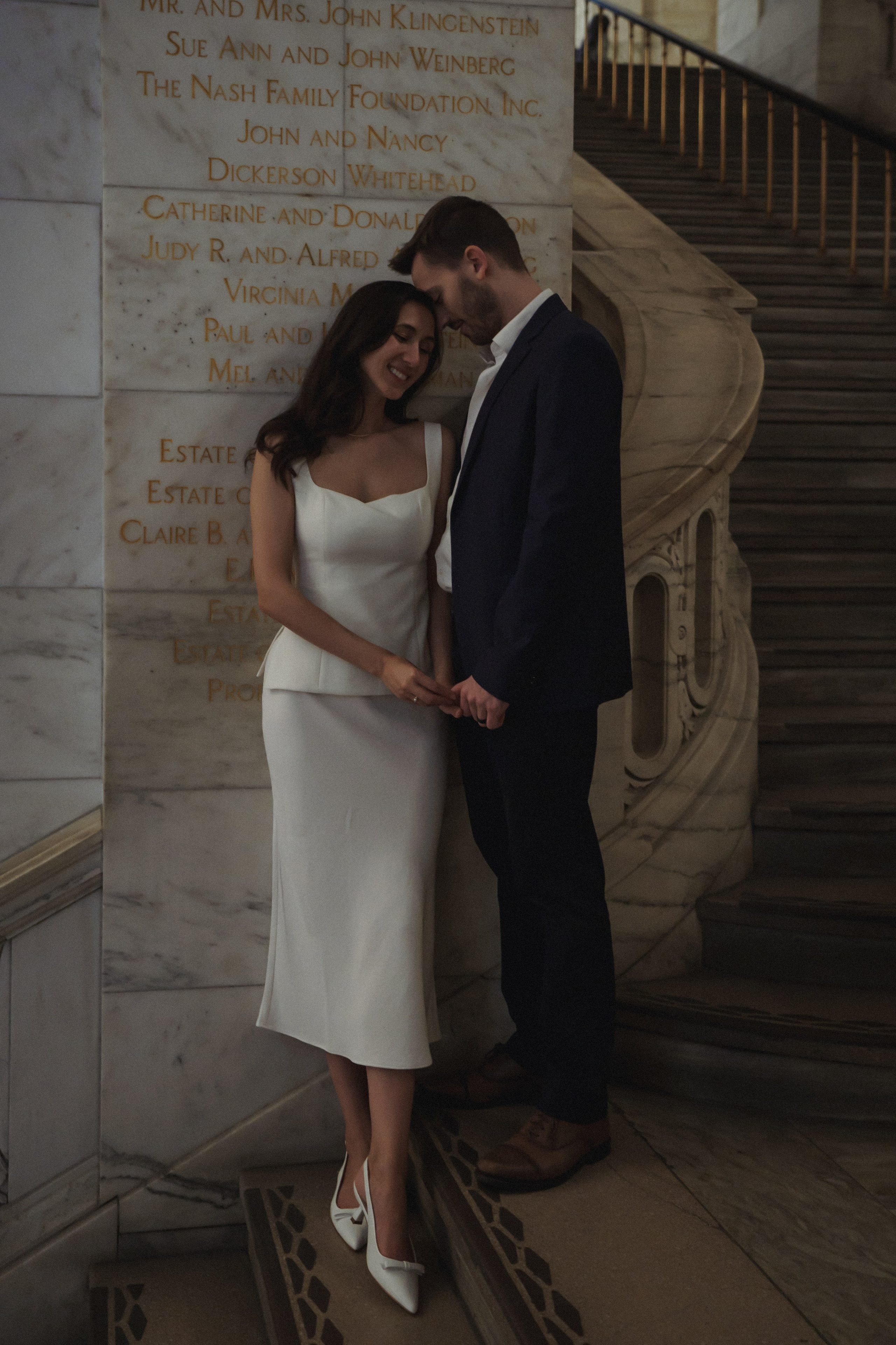 Library love story. New York + destination photographer