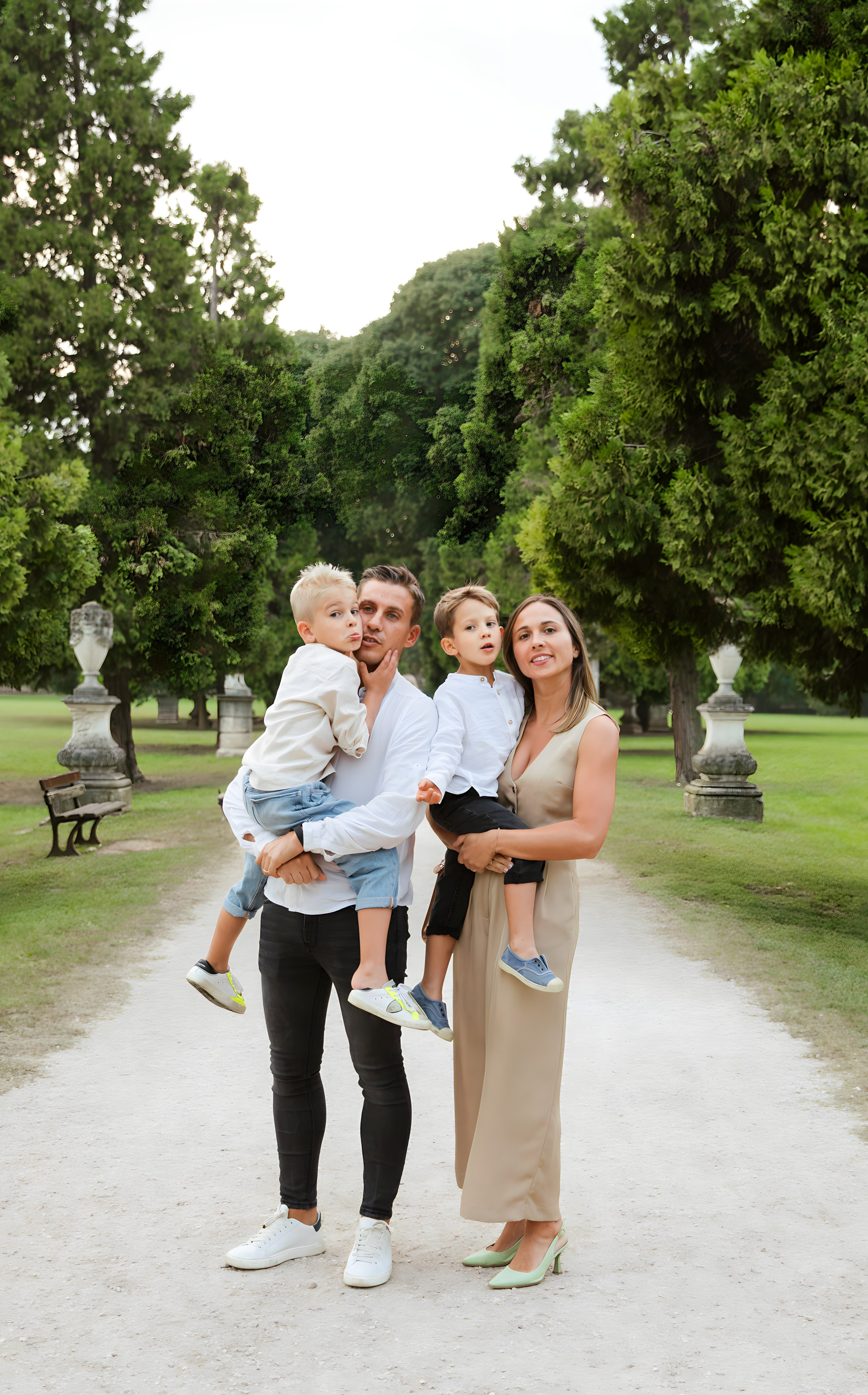 Maggie e la sua bellissima famiglia. Luci e Capricci Photography