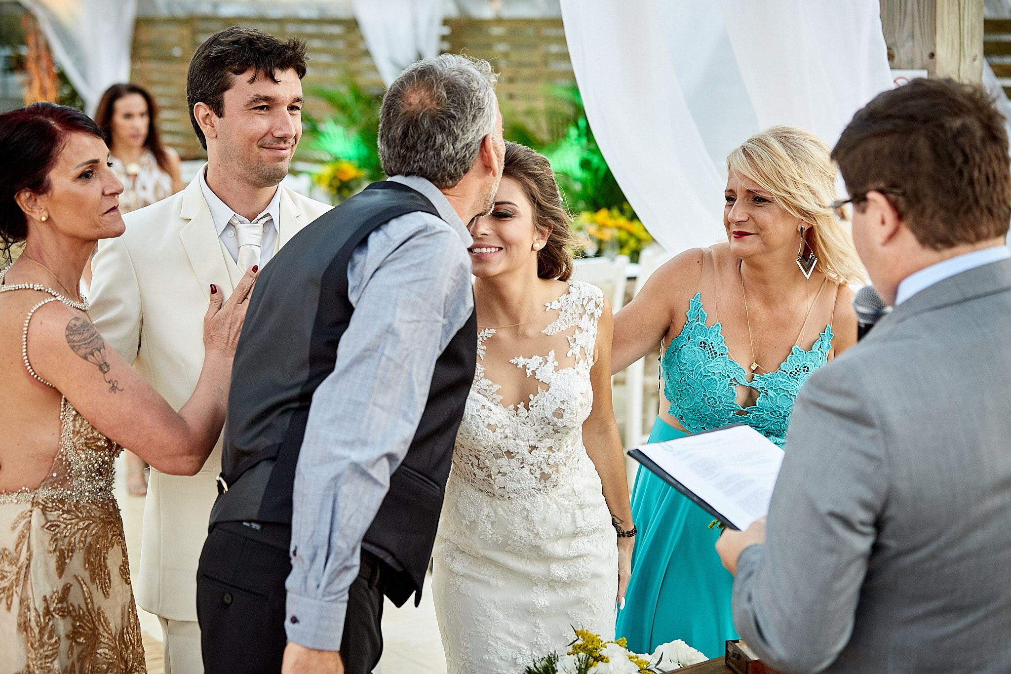 Casamento Larissa e Robson. Fotógrafo de casamentos em Florianópolis