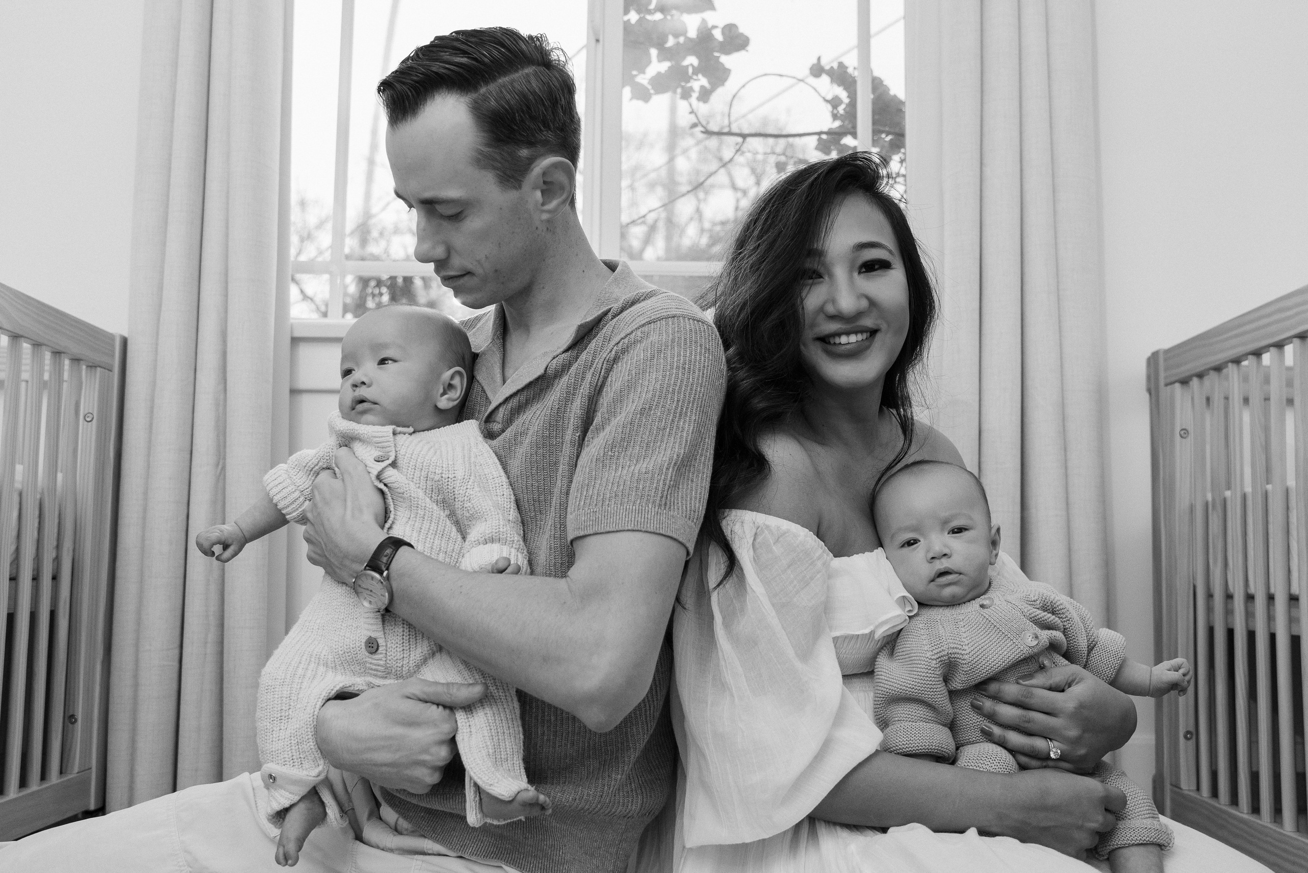 Twin Boys. 3 Month of Love. Portrait, family, maternity & wedding photography & videography in SoCal Kseni Vibe