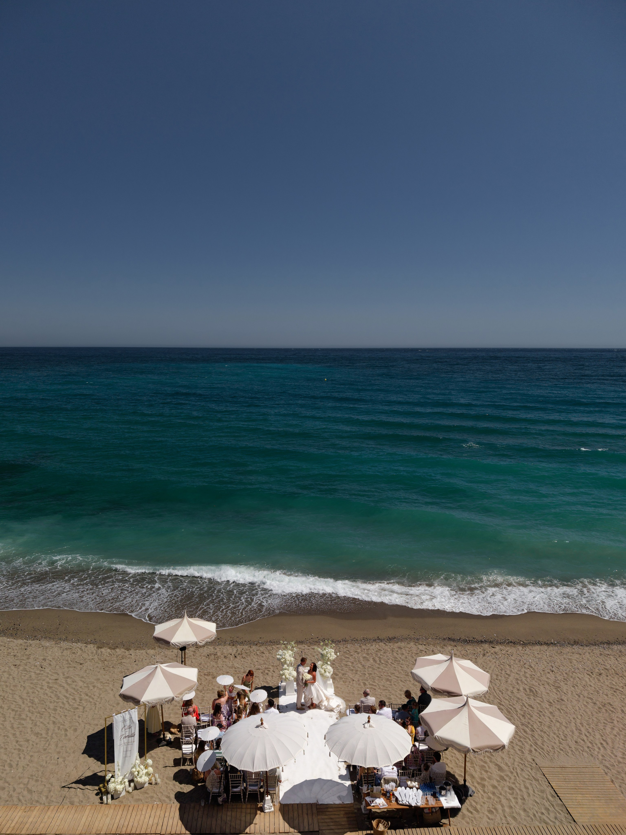 Beach Wedding in Marbella PREVIEW. Destination Wedding Photographer — Nikita Burtsev