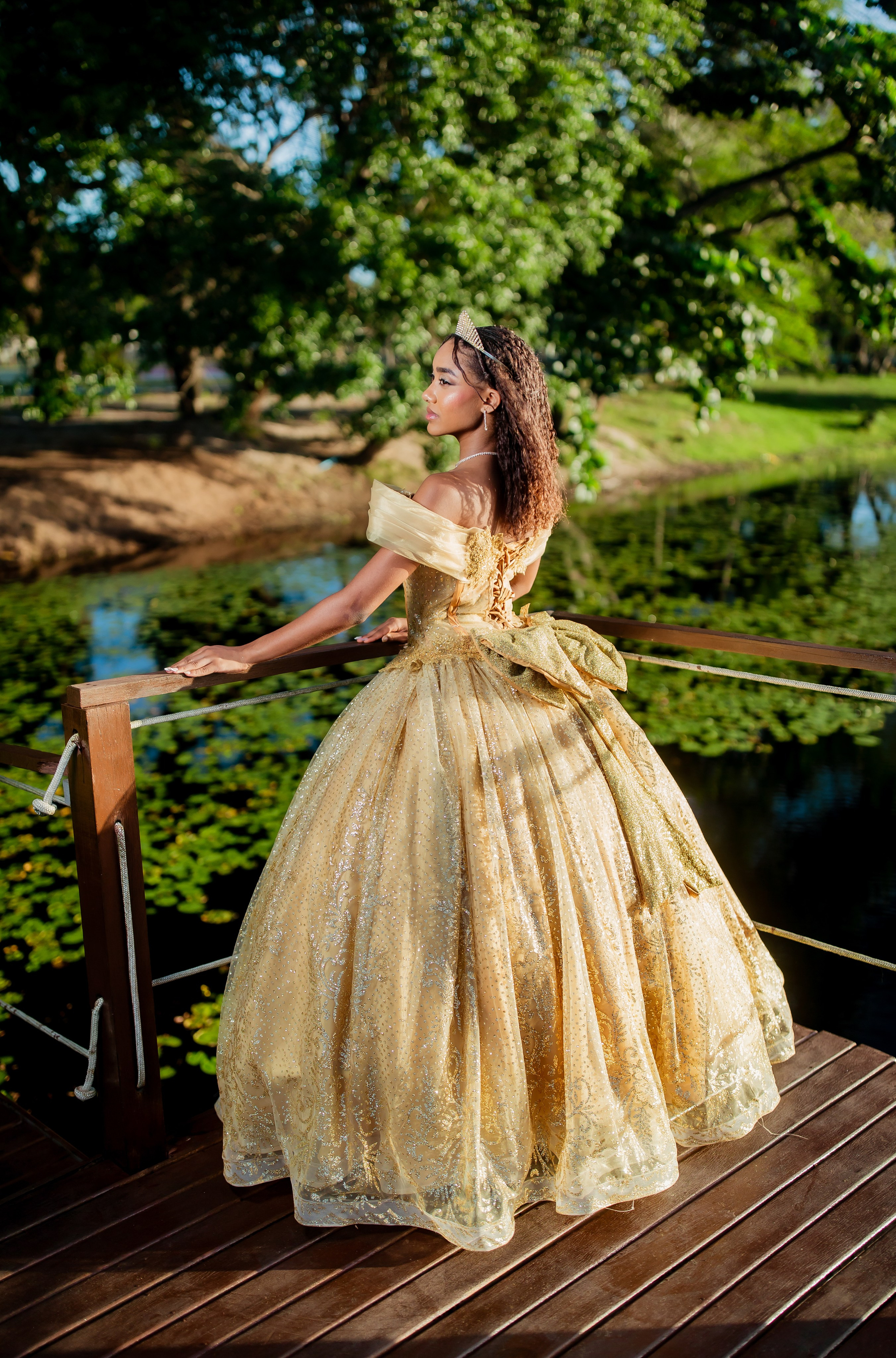 Ensaio XV anos — Yasmin (tema princesa tiana). Flavio Nunes Fotografia (Fotografo especializado em Fotografia de 15 Anos e Ensaios)