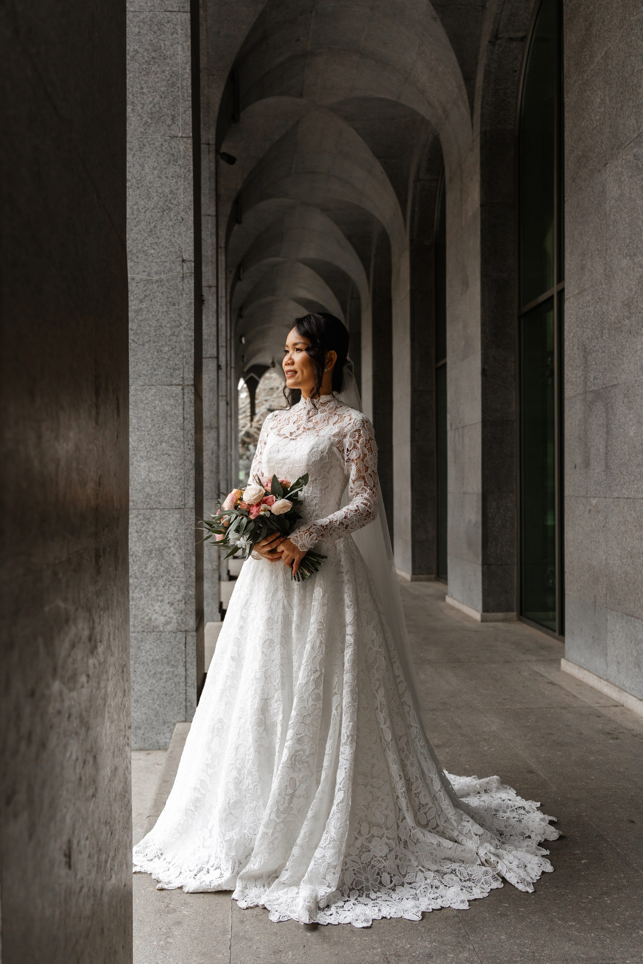 A wedding couple from Turkey and the Philippines in Tbilisi. Destination Wedding Photographers in Georgia, Armenia. Maks Kovalenko and Lara Tatosyan. Wedding videographer