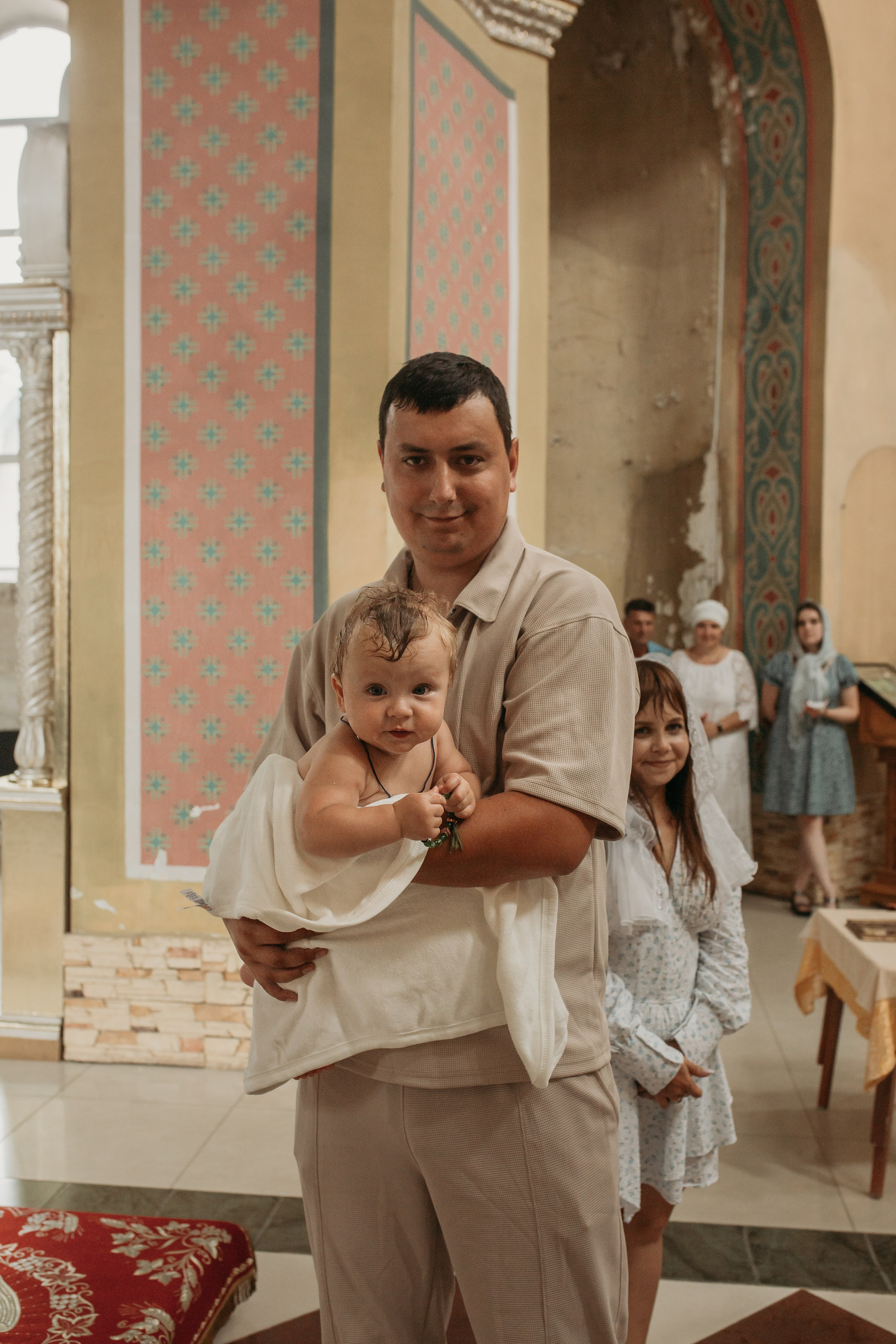 Таинство Крещения Центральный храм. Екатерина Селихова — свадебный, семейный фотограф в г. Северодонецке