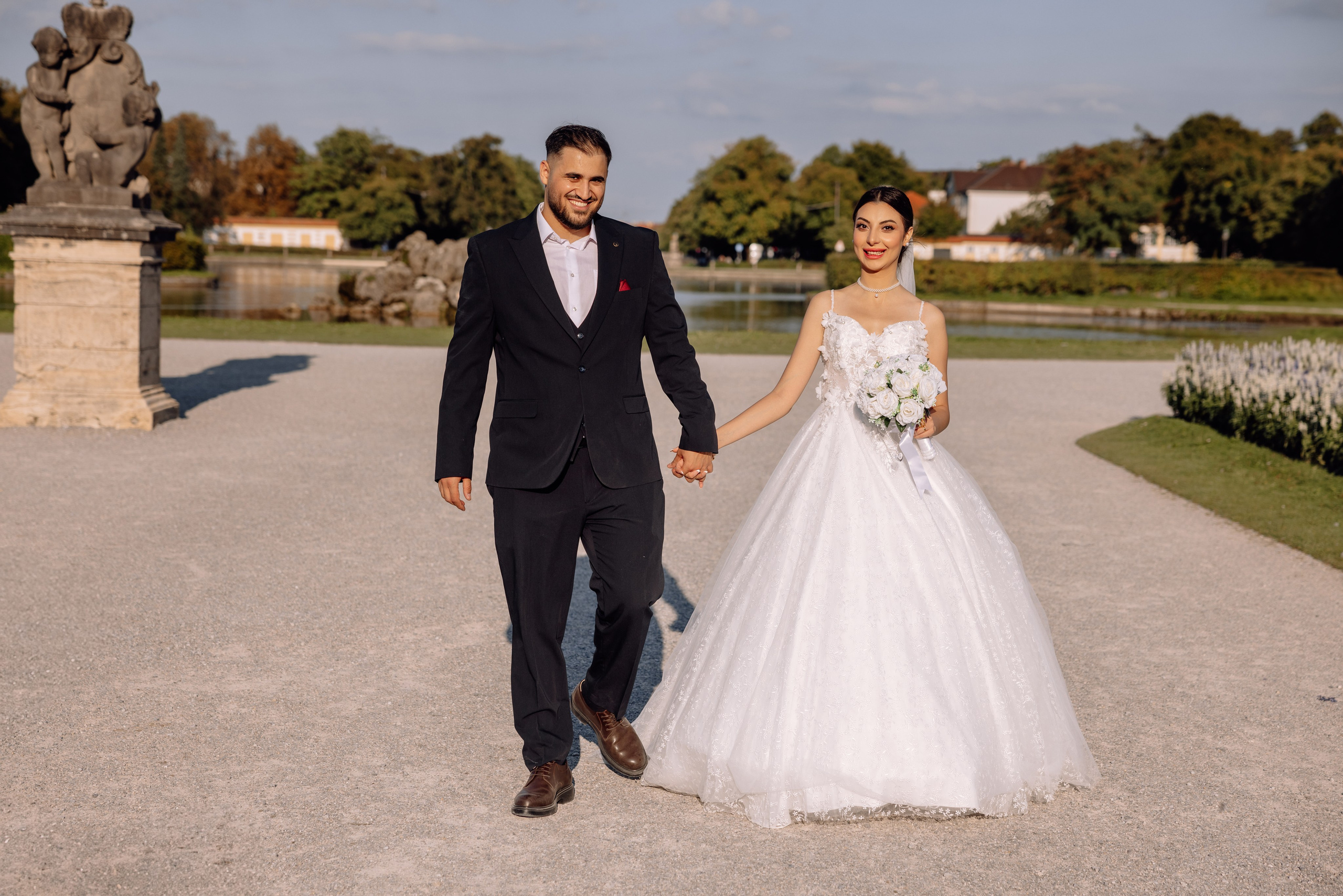 Liebe & Romantik am Schloss Nymphenburg. Hochzeitsfotograf München Taufe Familienfotograf Tanja Mauke