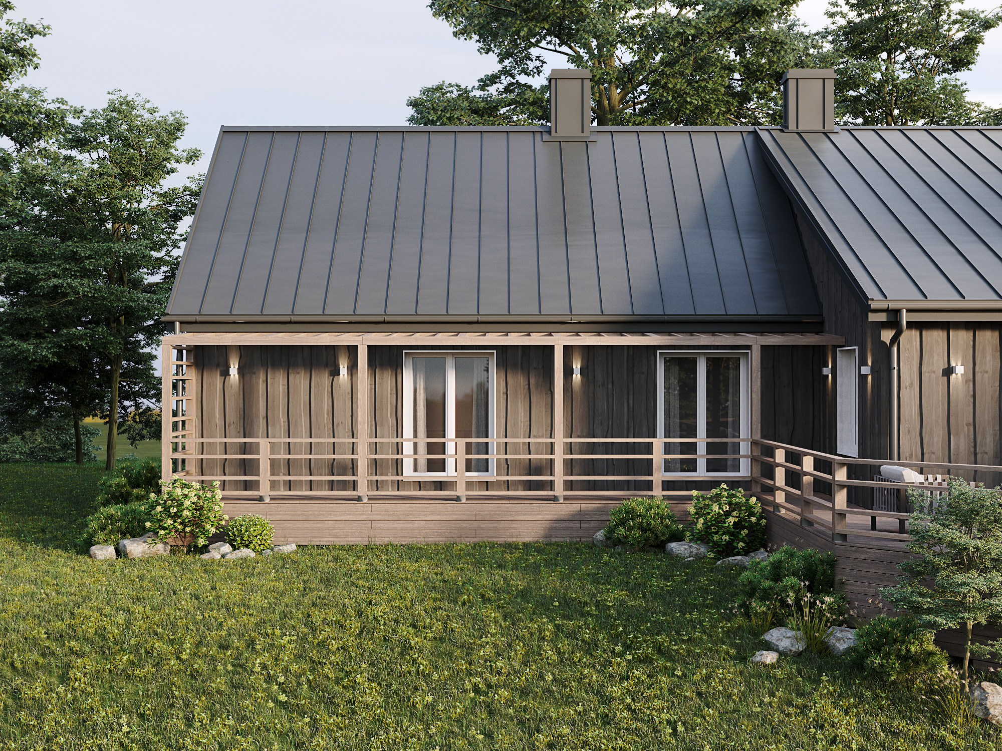 MĀJAS FASĀDE ŠEDERE. Ivainteriordesign.com