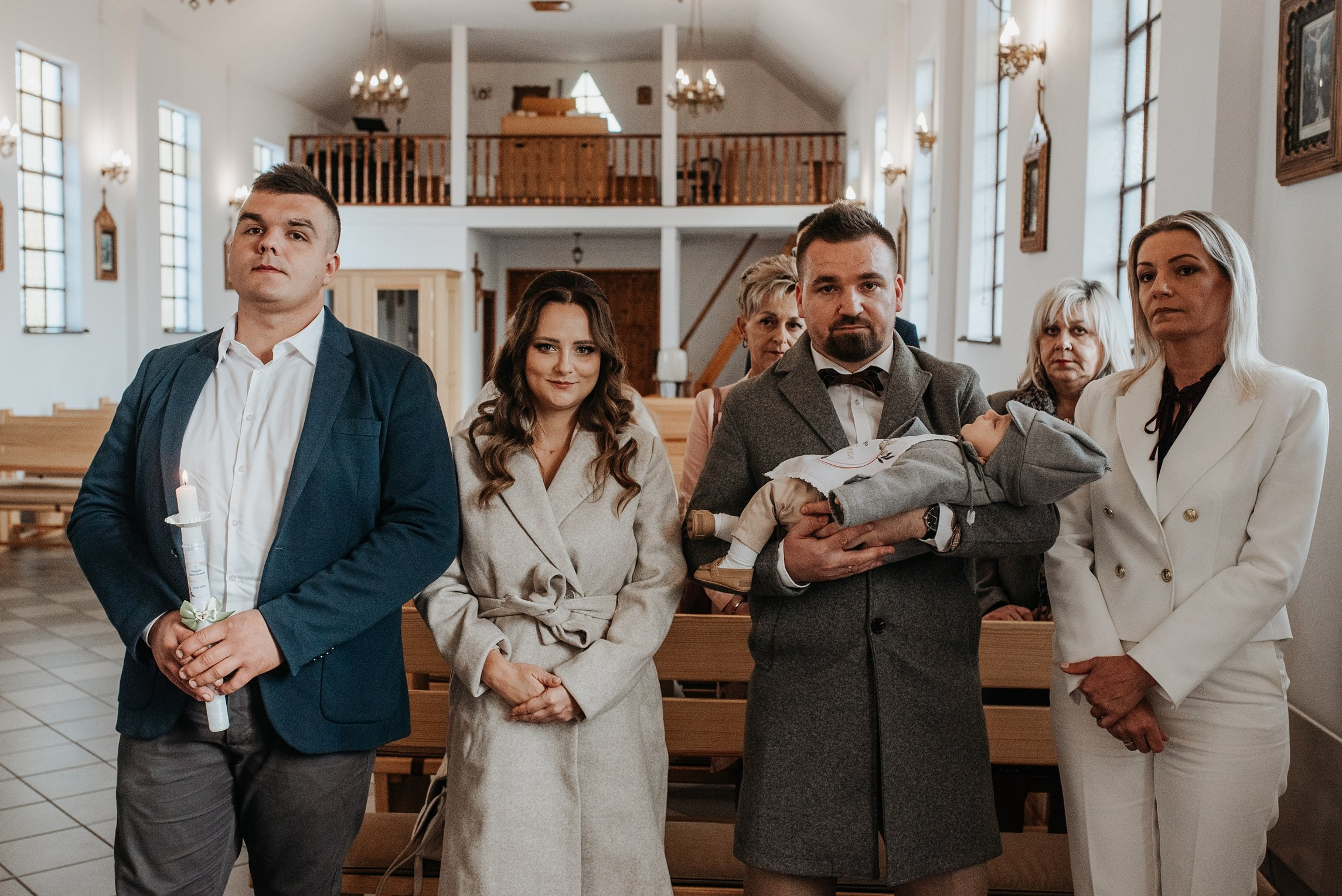 Chrzest Święty Natanka. Dominika Strachacka Fotografia | Fotograf ślubny i rodzinny Opole Lubelskie Lublin