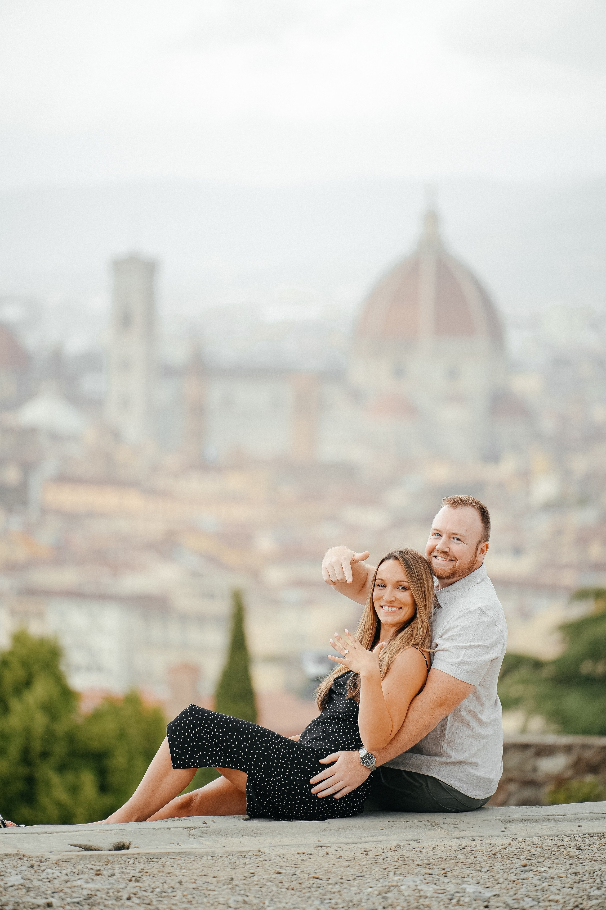 Secret Proposal with Amazing View. Wedding Photographer in Italy