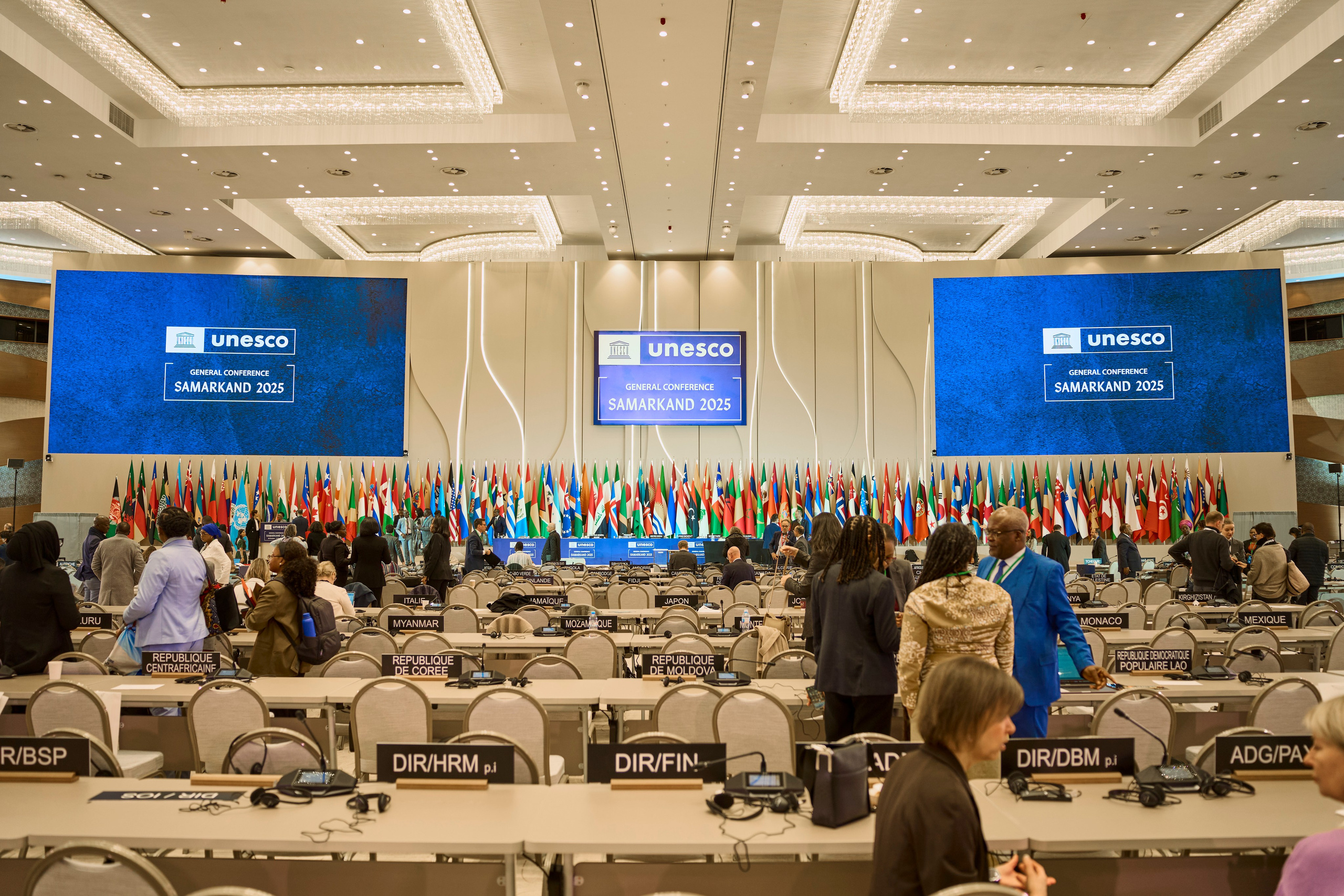 General conference UNESCO 2025 Uzbekistan. Photographer in Uzbekistan and Samarkand Djasur Marupov