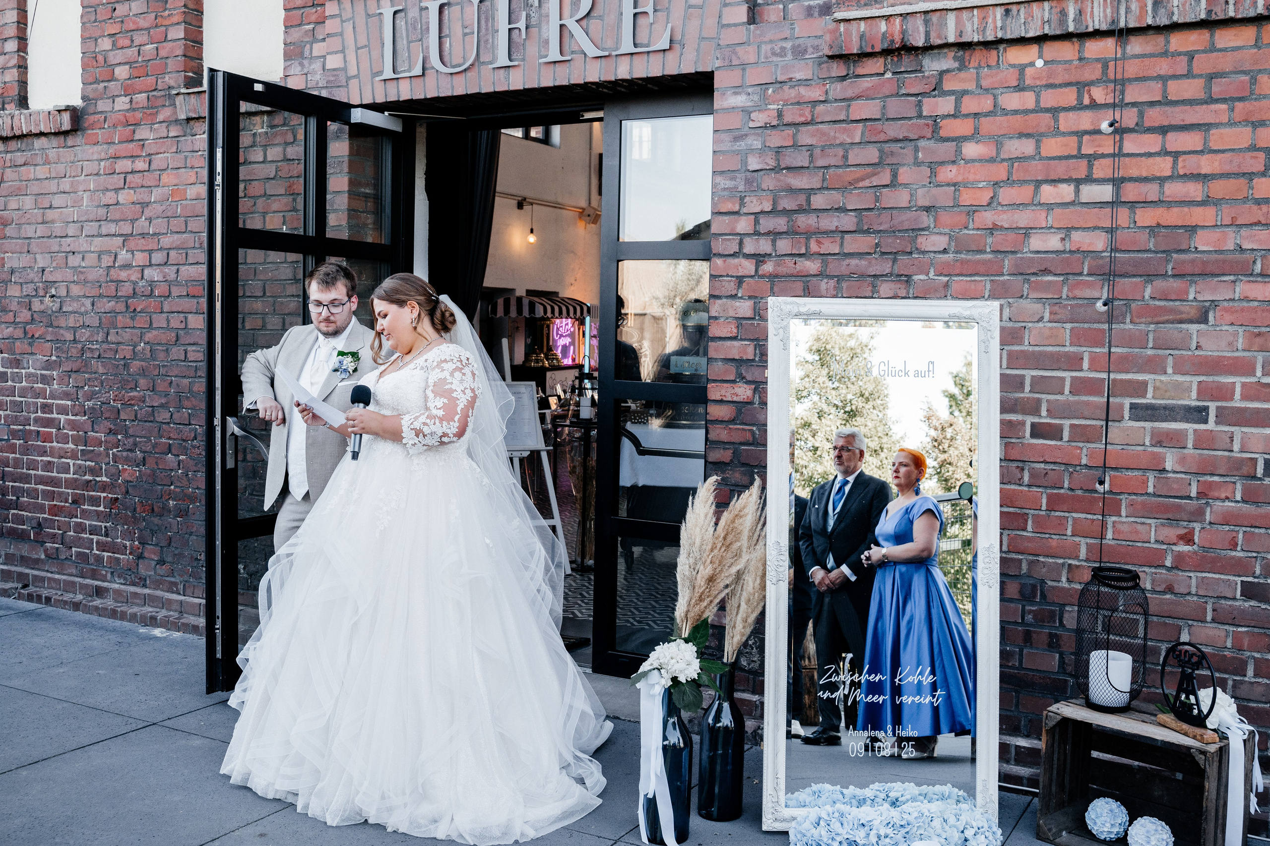 A & H, LUFRE. Hochzeitsfotograf für Moers, Niederrhein, Düsseldorf, NRW und Deutschland