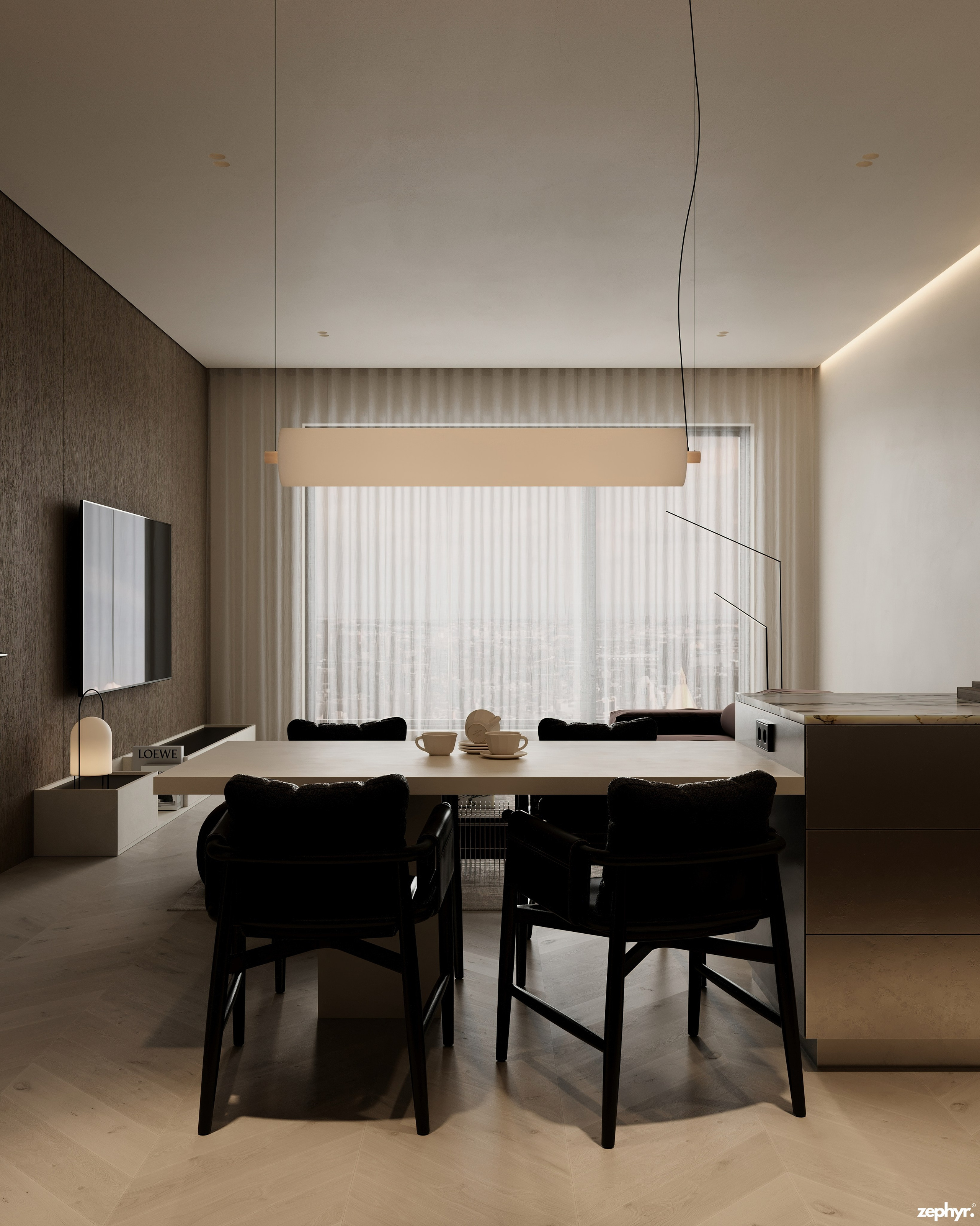 Miesto apartamentai. BLIU DESIGN — dizainas / interjeras / architektūra / 3D vizualizacijos / konceptas / parinktys