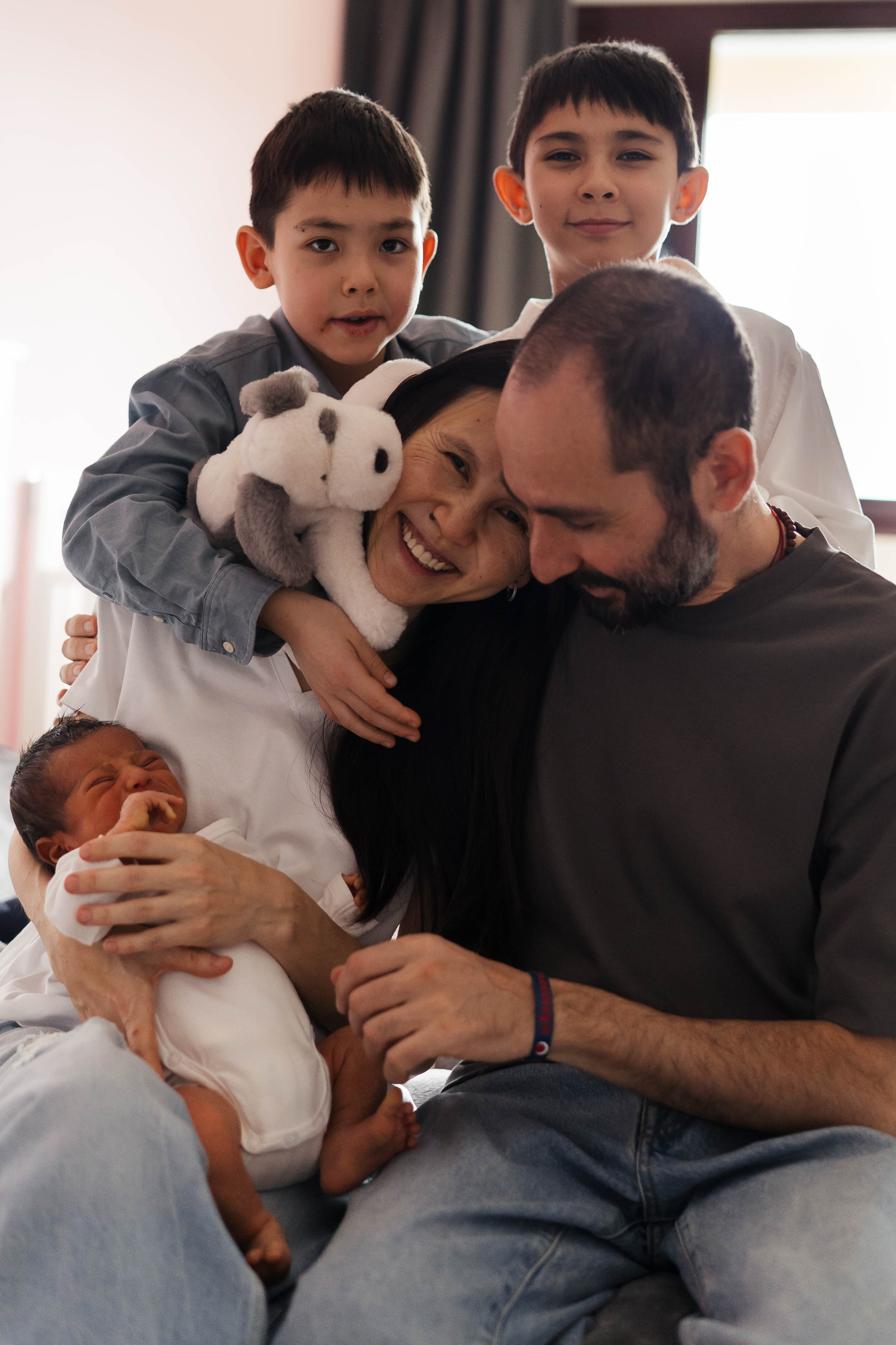 Дарина и семья. Family photographer in Oviedo — Yana Razina