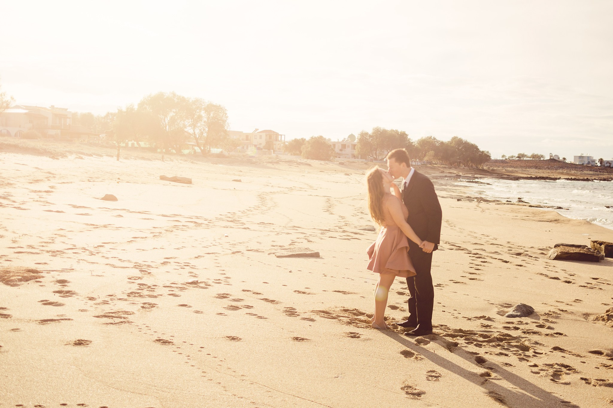 Ronalds & Svetlana, Crete. Denny Savon — Photographer in Santorini | Weddings, Love Stories & Flying Dress