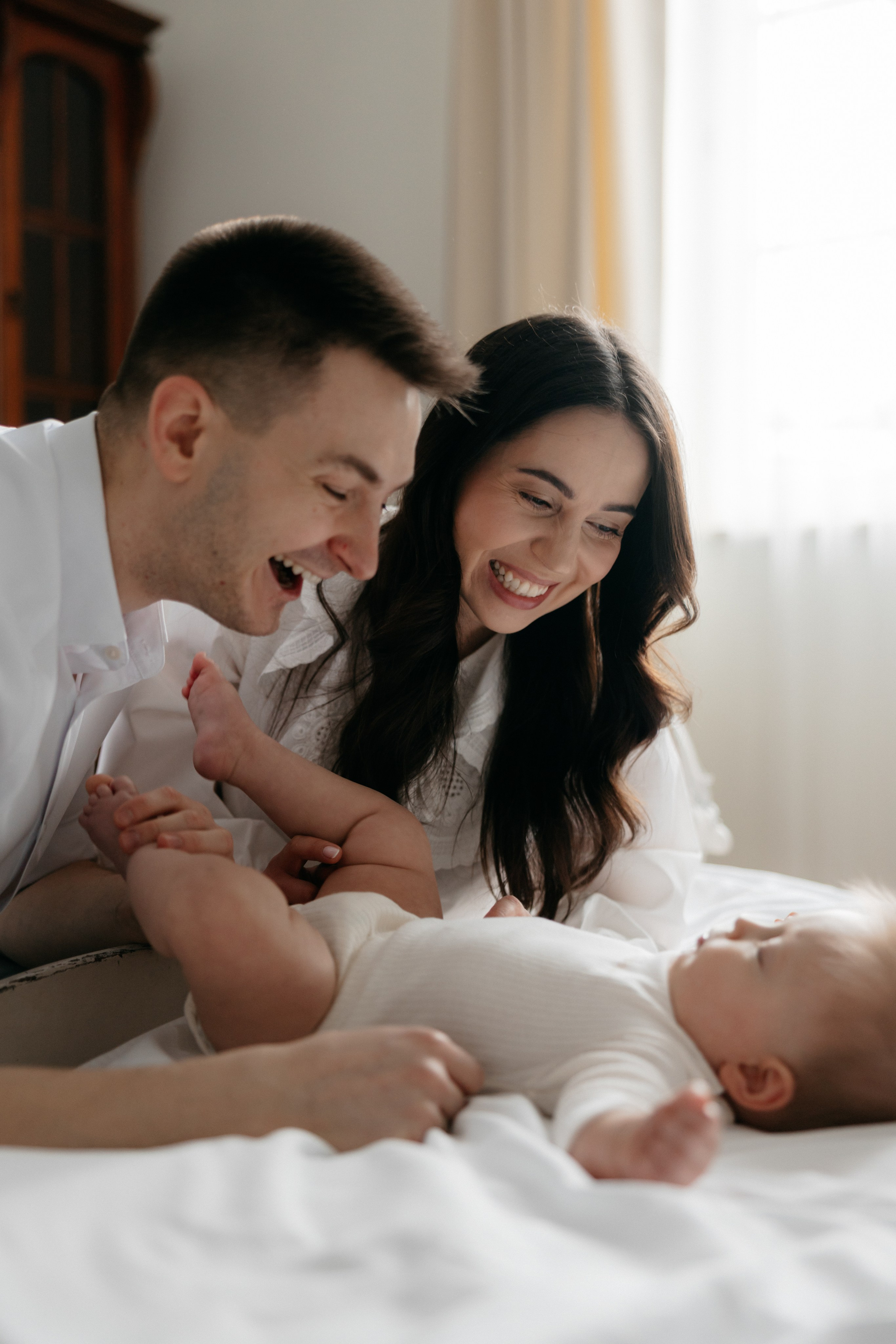 Chrzest Święty Amelki. Fotograf Siedlce