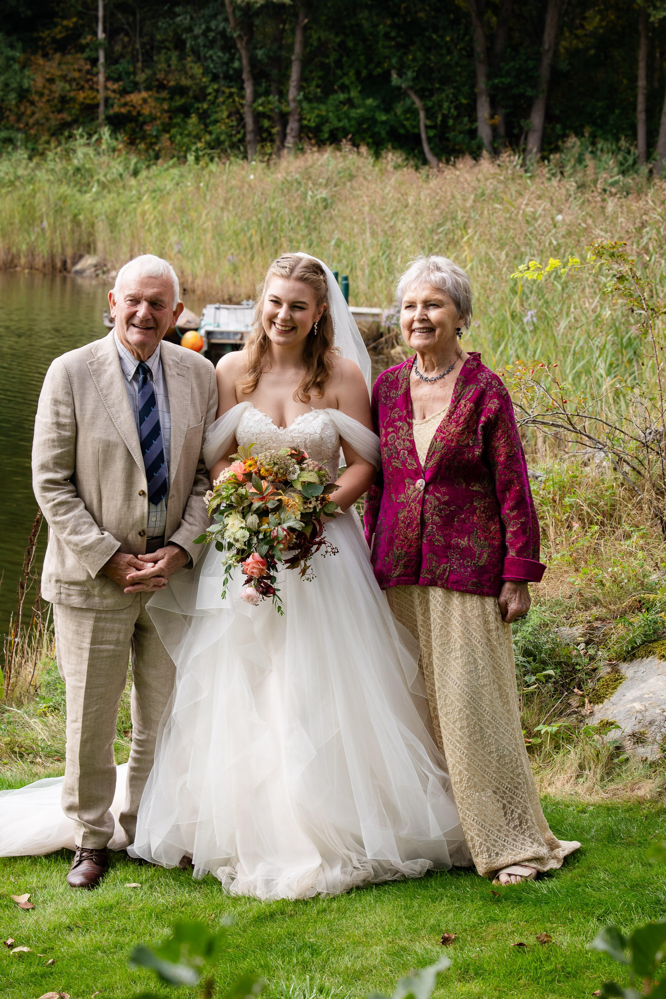 Bryllupsfotografering på Tromøya i Arendal. Bryllupsfotograf i Oslo og Rogaland — Meisal Media