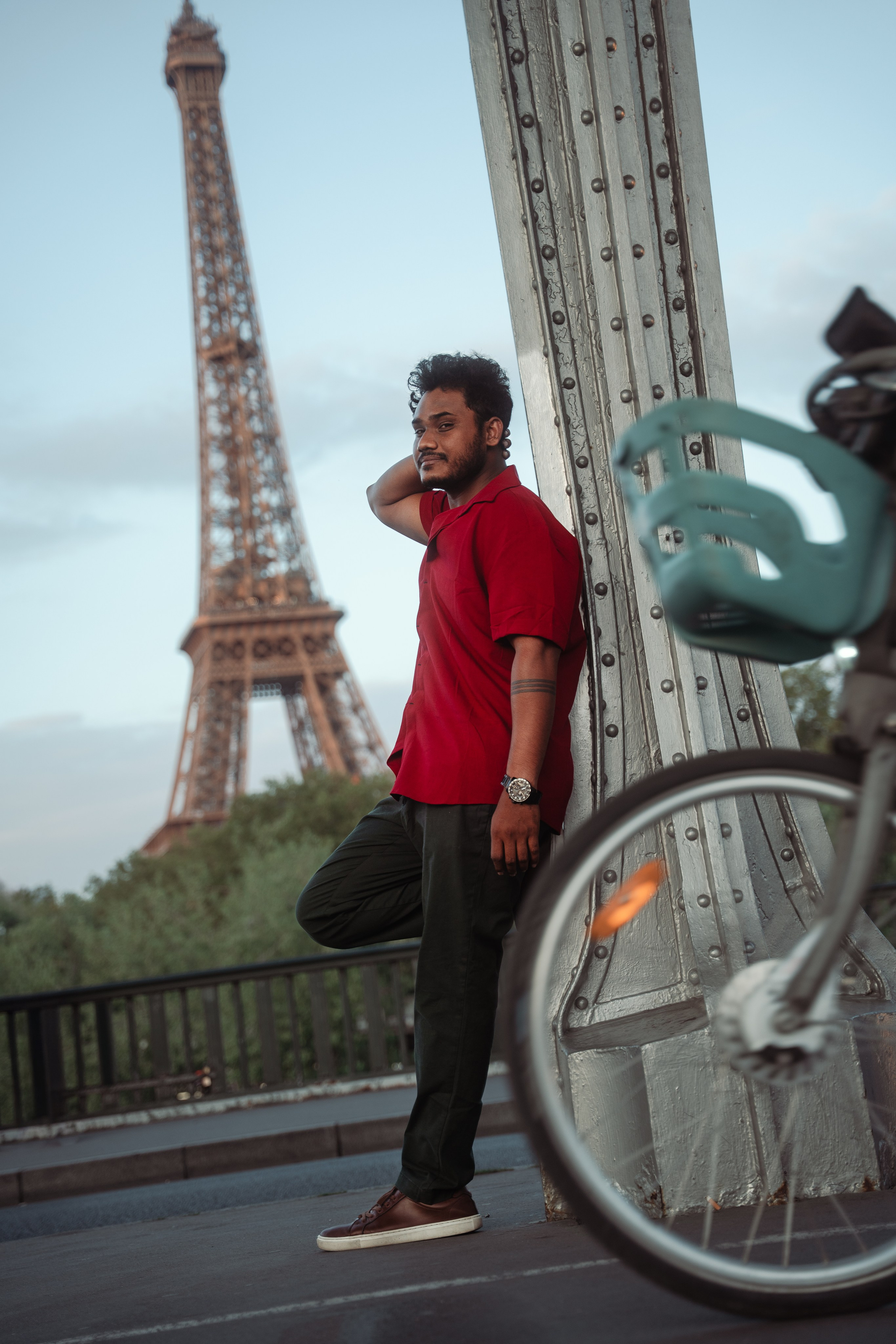 Varsha & Koushik in Paris. Фотограф в Париже Полина Осипова