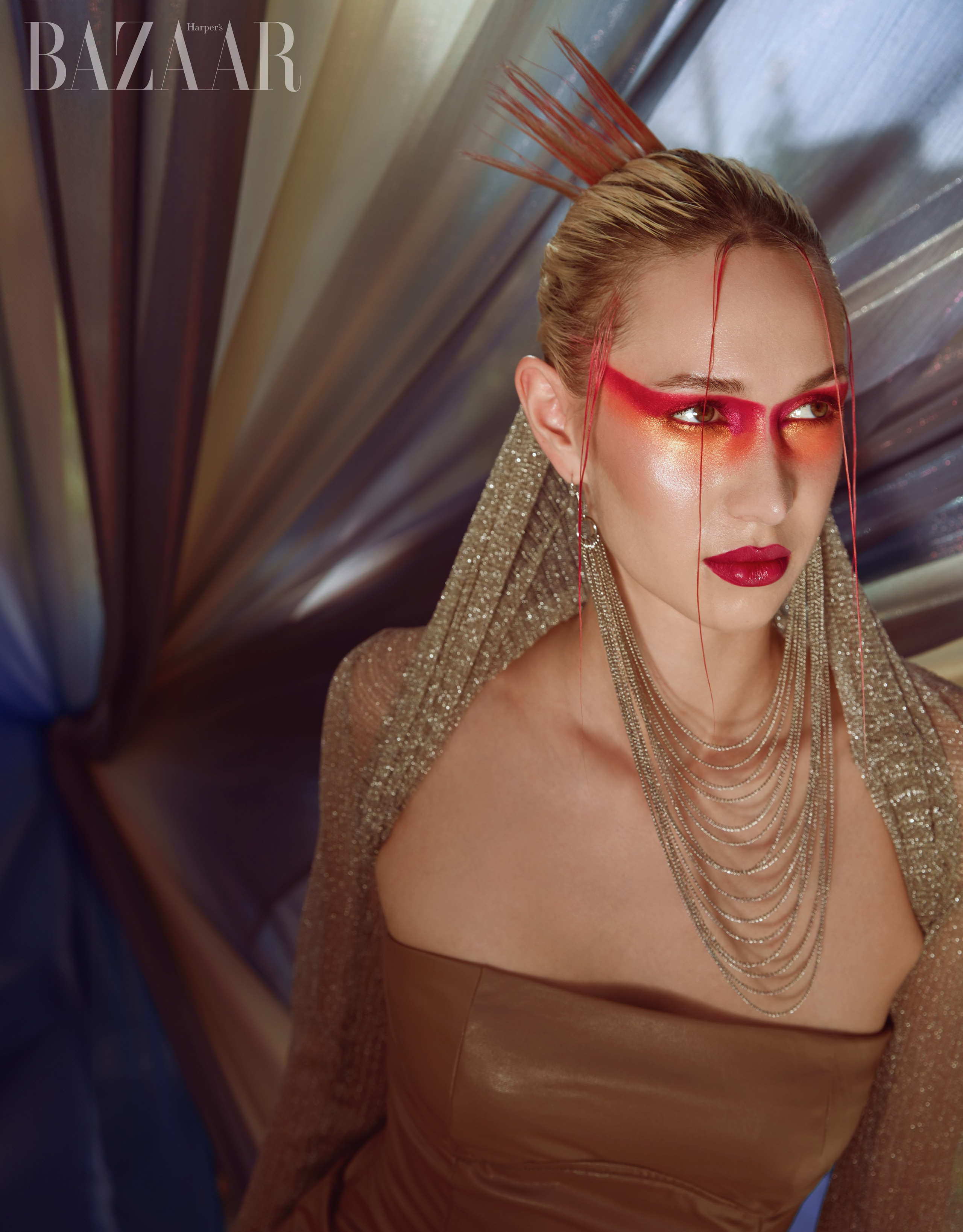 Editorial “Harpers Bazaar”. Photographer in Dubai