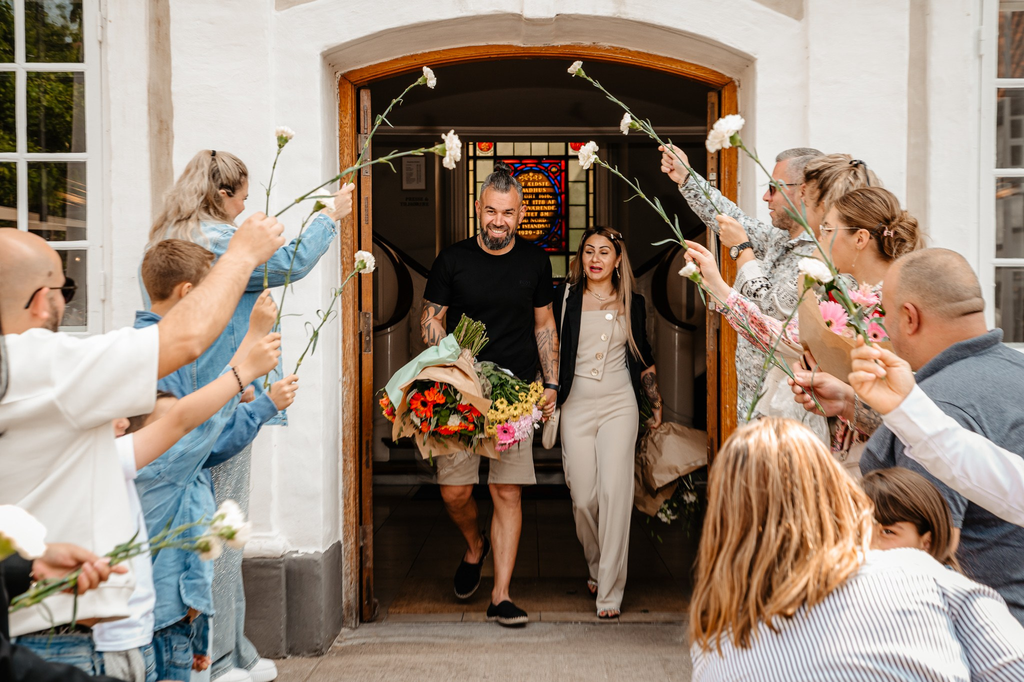 Cununie civilă în Randers. DanFotograf.dk