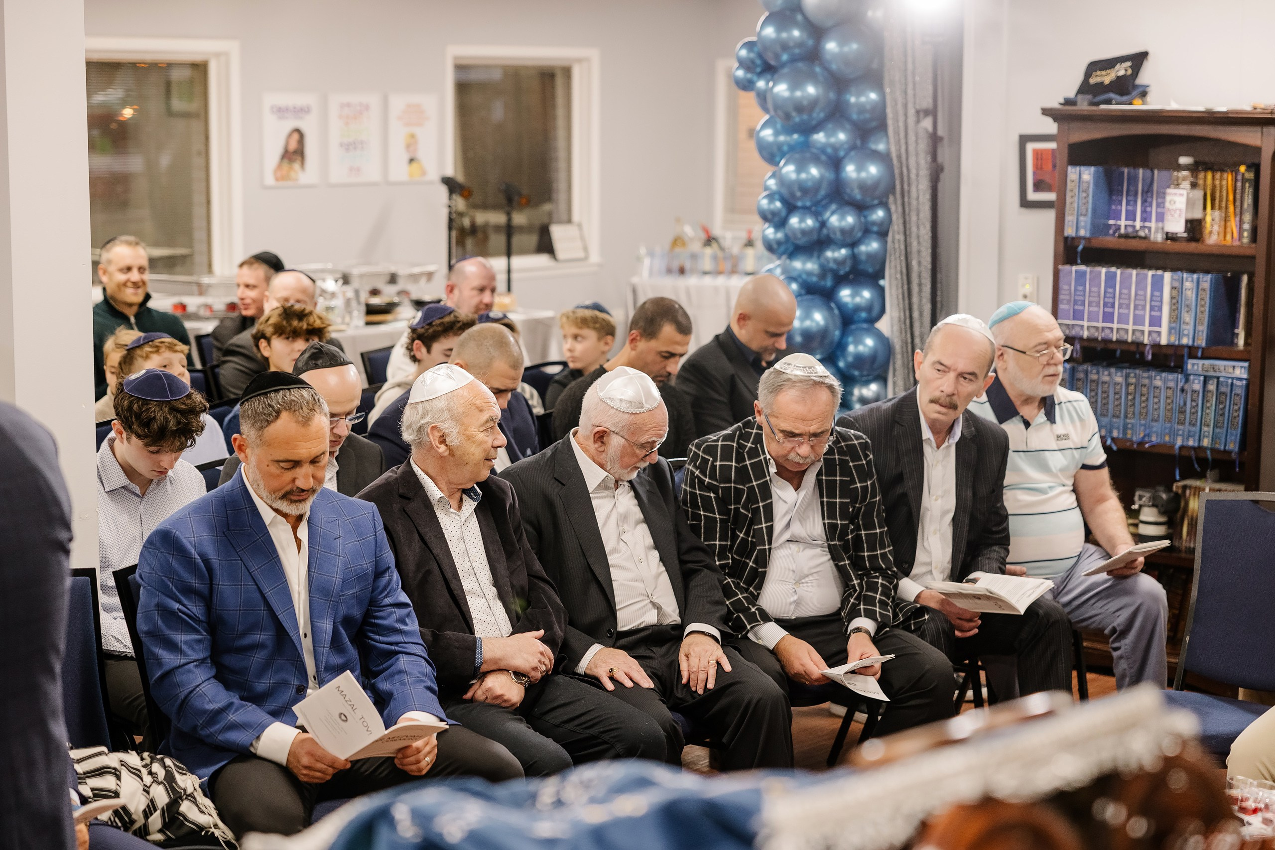 1.02.2024 Bar Mitzvah. Wedding family event photographer in Chicago Nick Yushevich