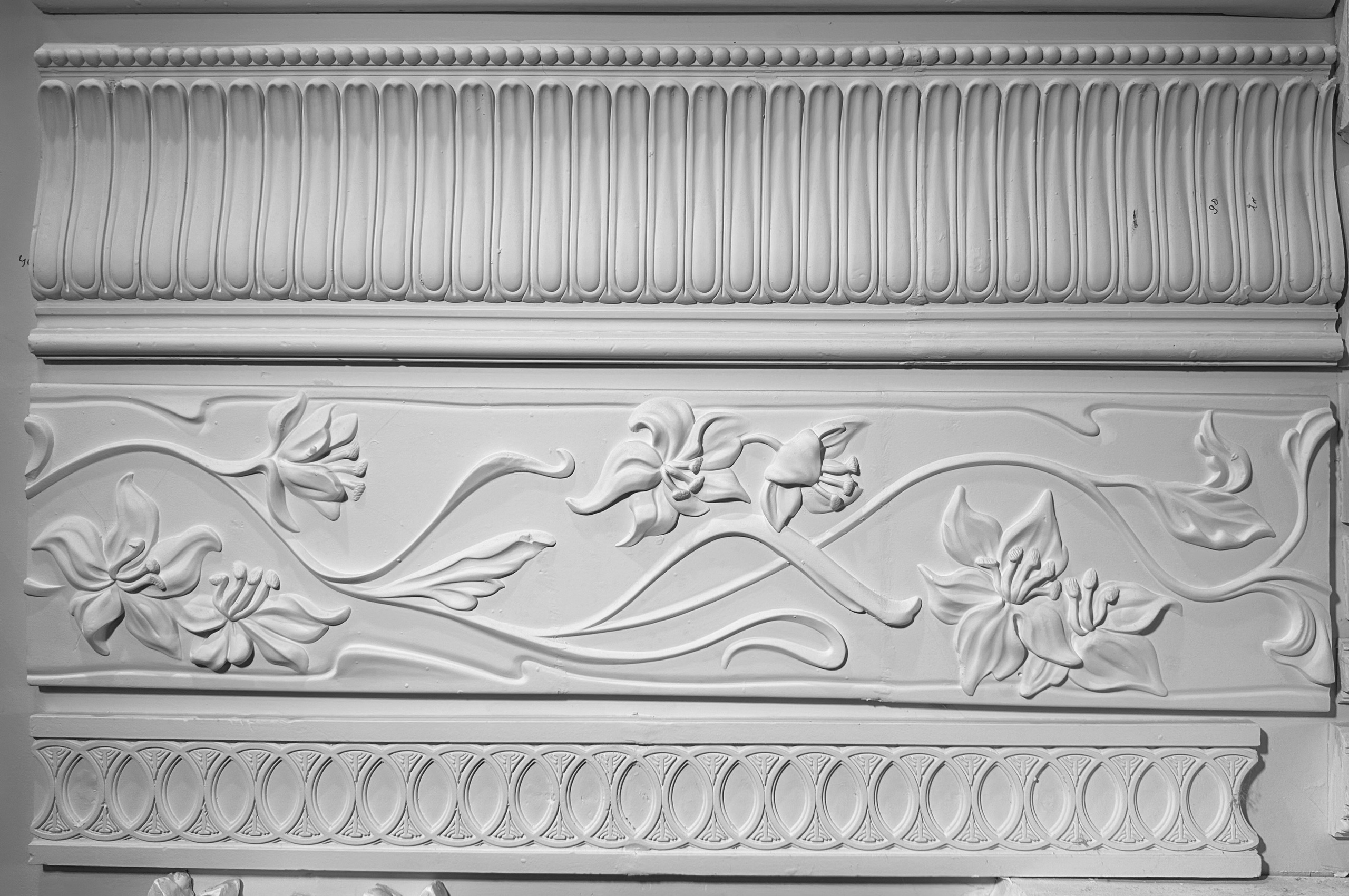Panel Moldings. Plaster molding