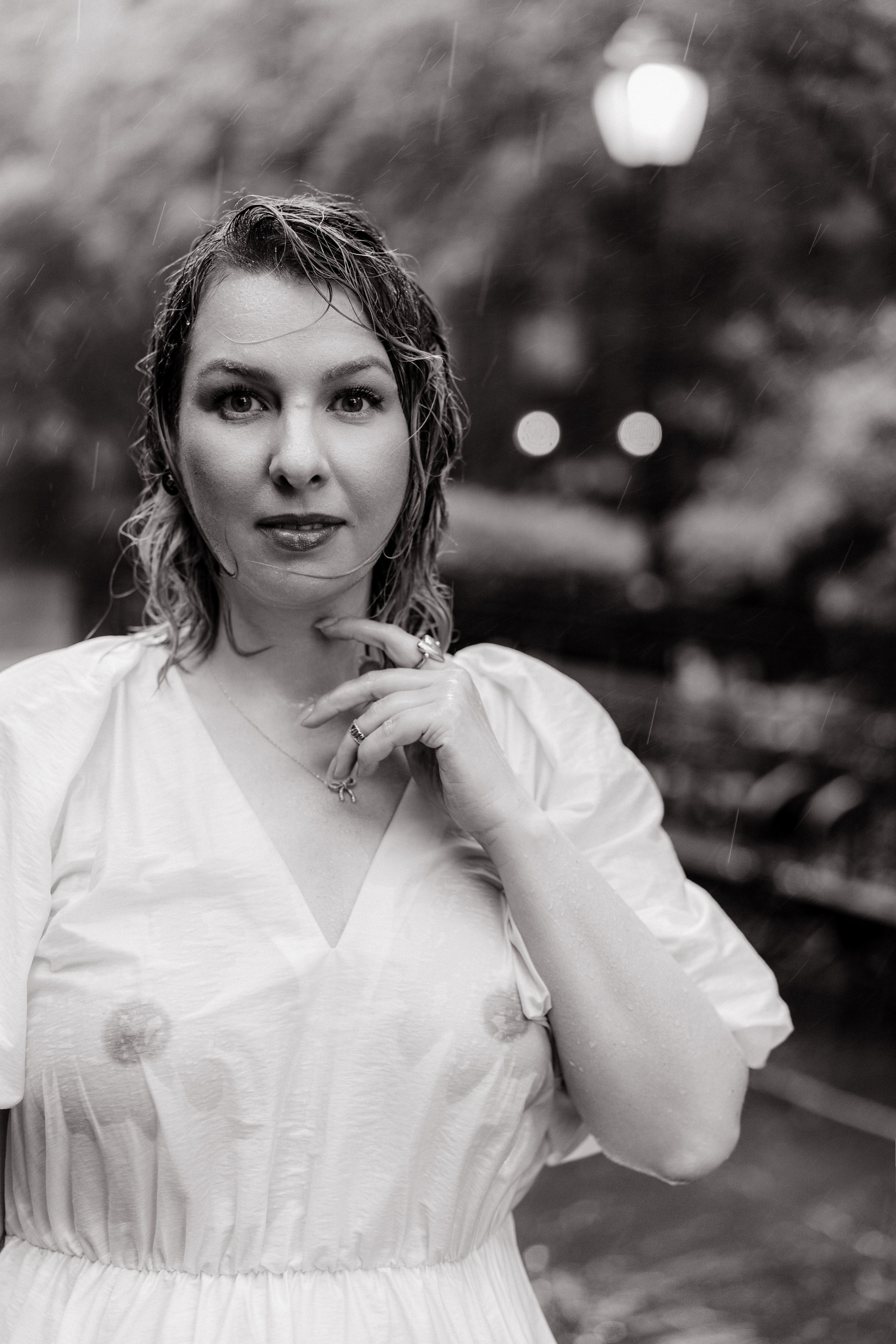 Rainy mood in New York. M Atelier | Art Portraits