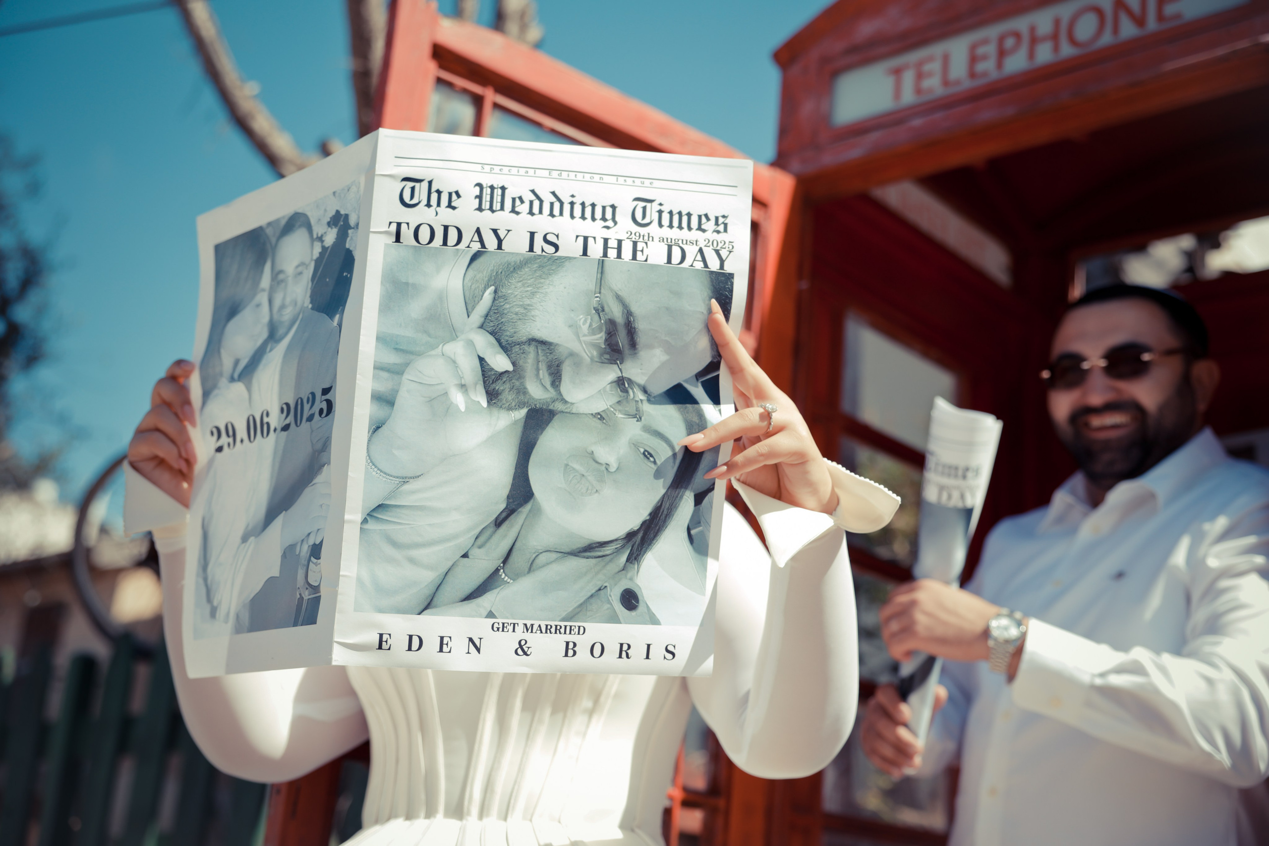 Eden & Boris. Wedding and events photographers Studio Shalom