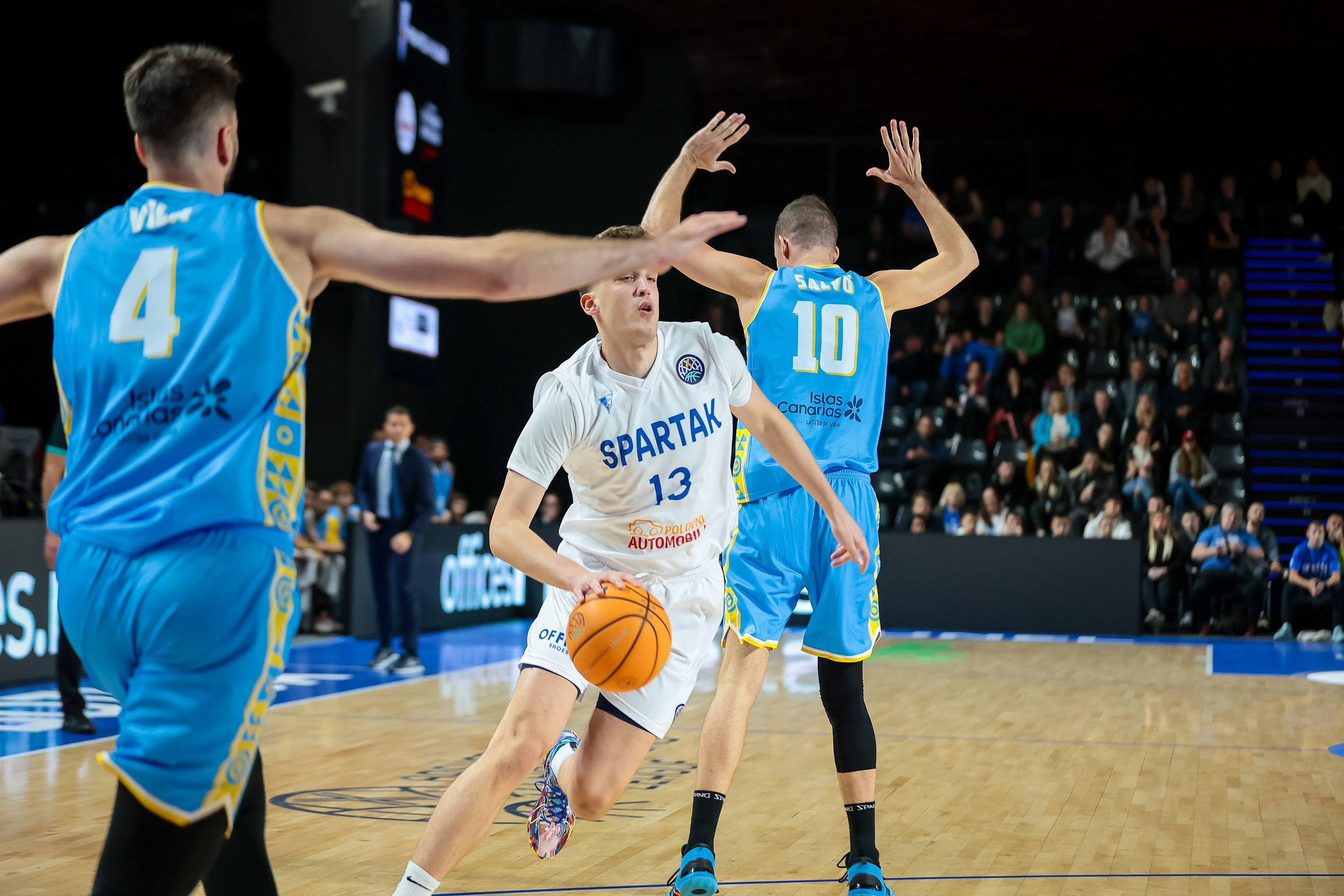KK Spartak vs CB Gran Canaria. Aleksandar Šećerov photographer and videographer in Subotica, Serbia