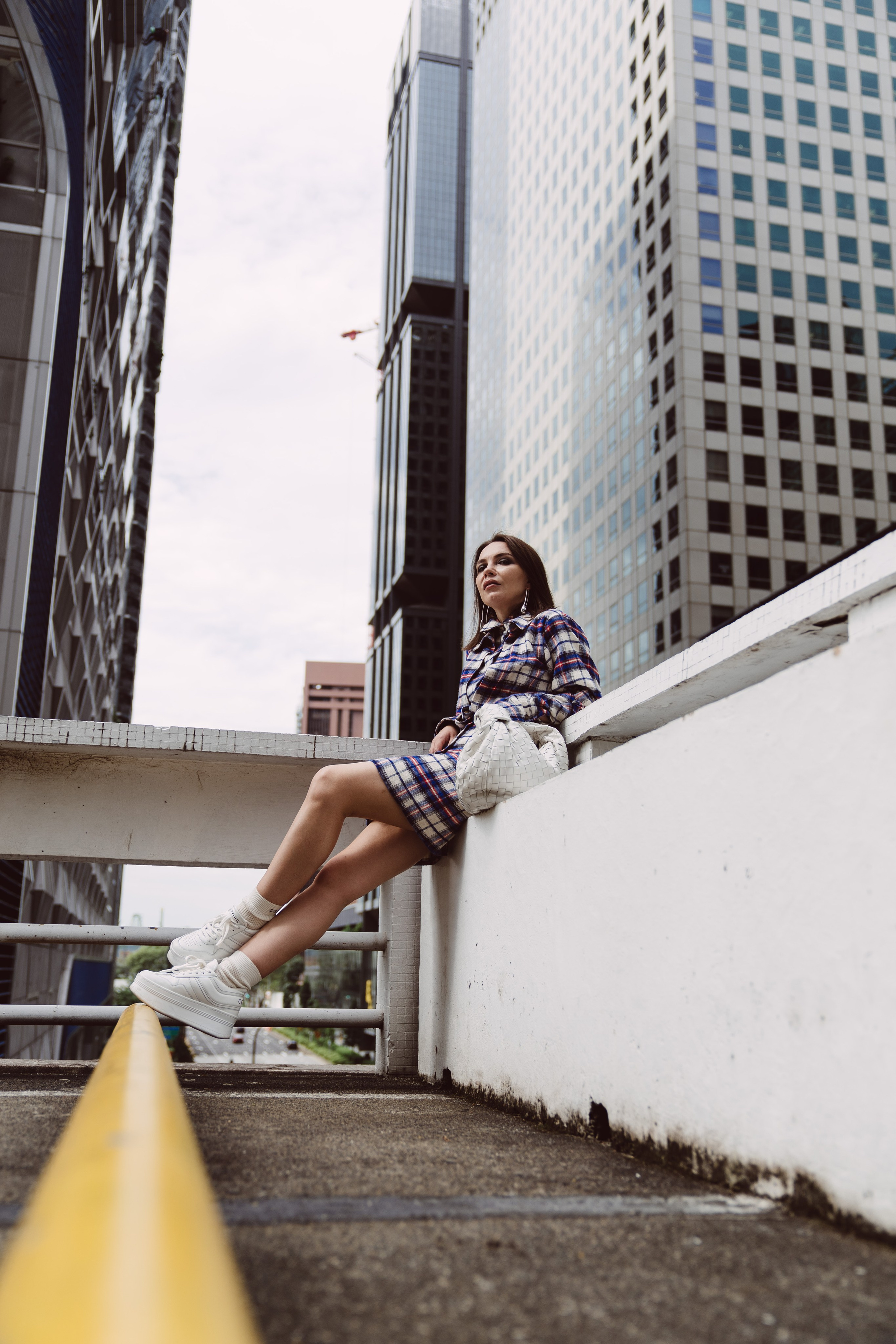 Portrait. Dasha in Singapore