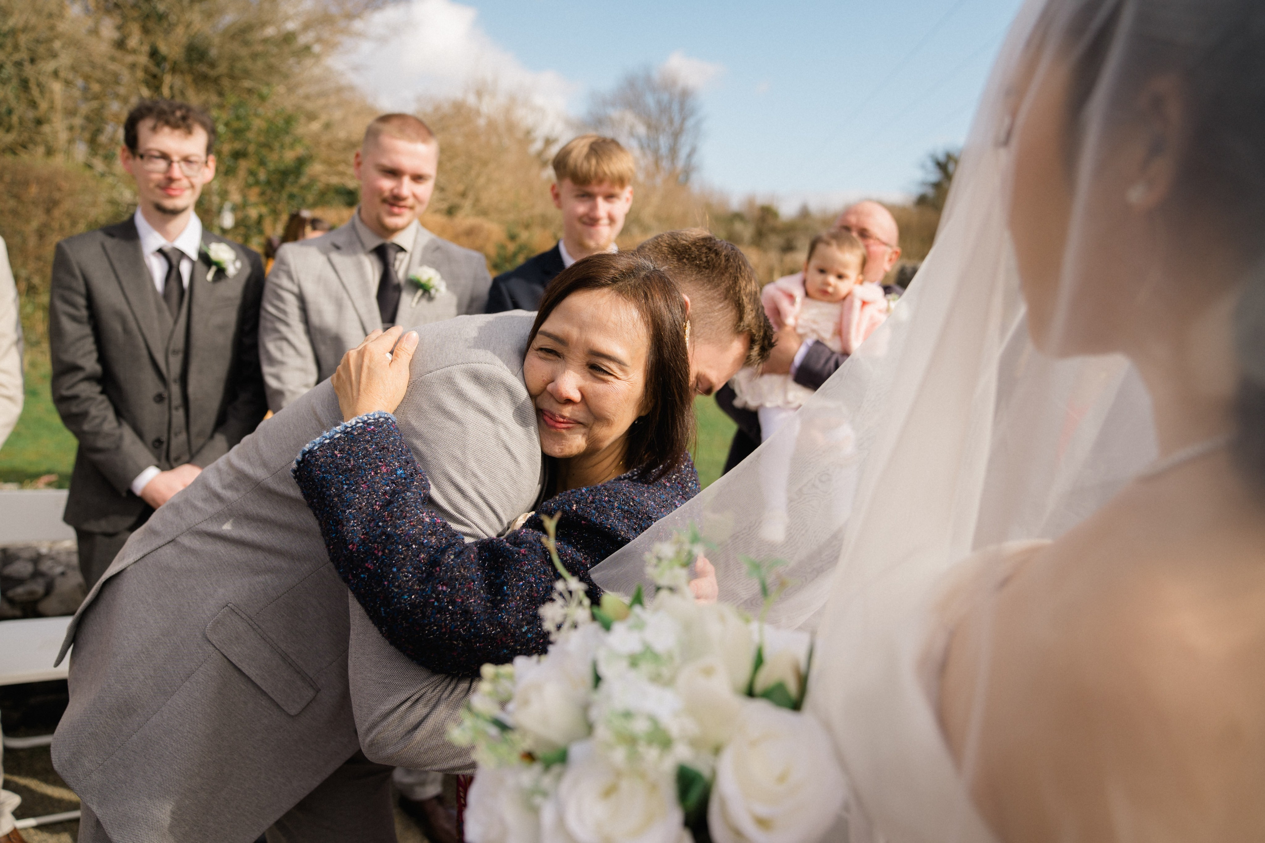 Aongas & Yannie. Wedding and family photographer Ireland
