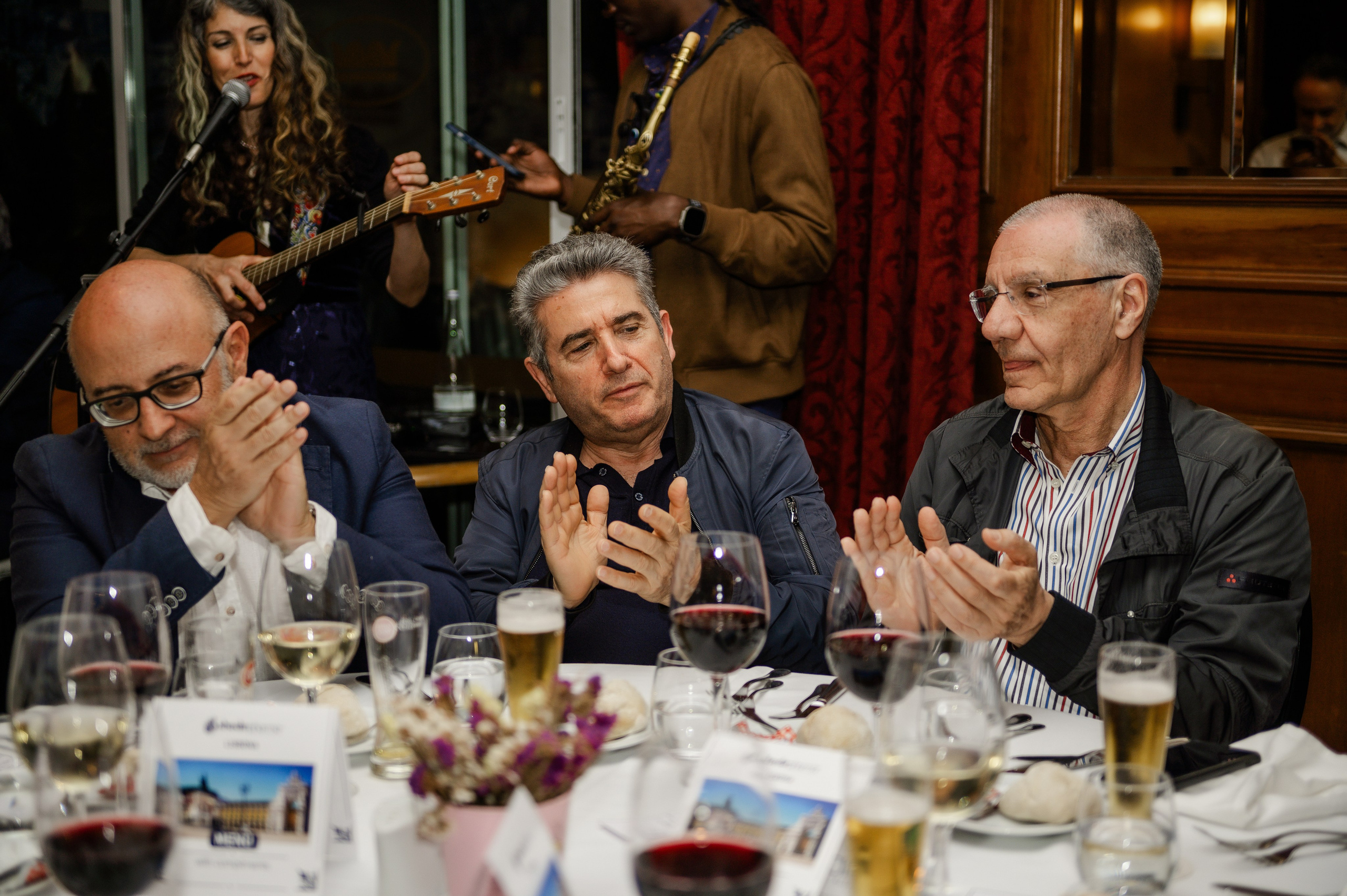 Corporate party at the restaurant — Pharma. Ваш фотограф в Лиссабоне — Анна Белова