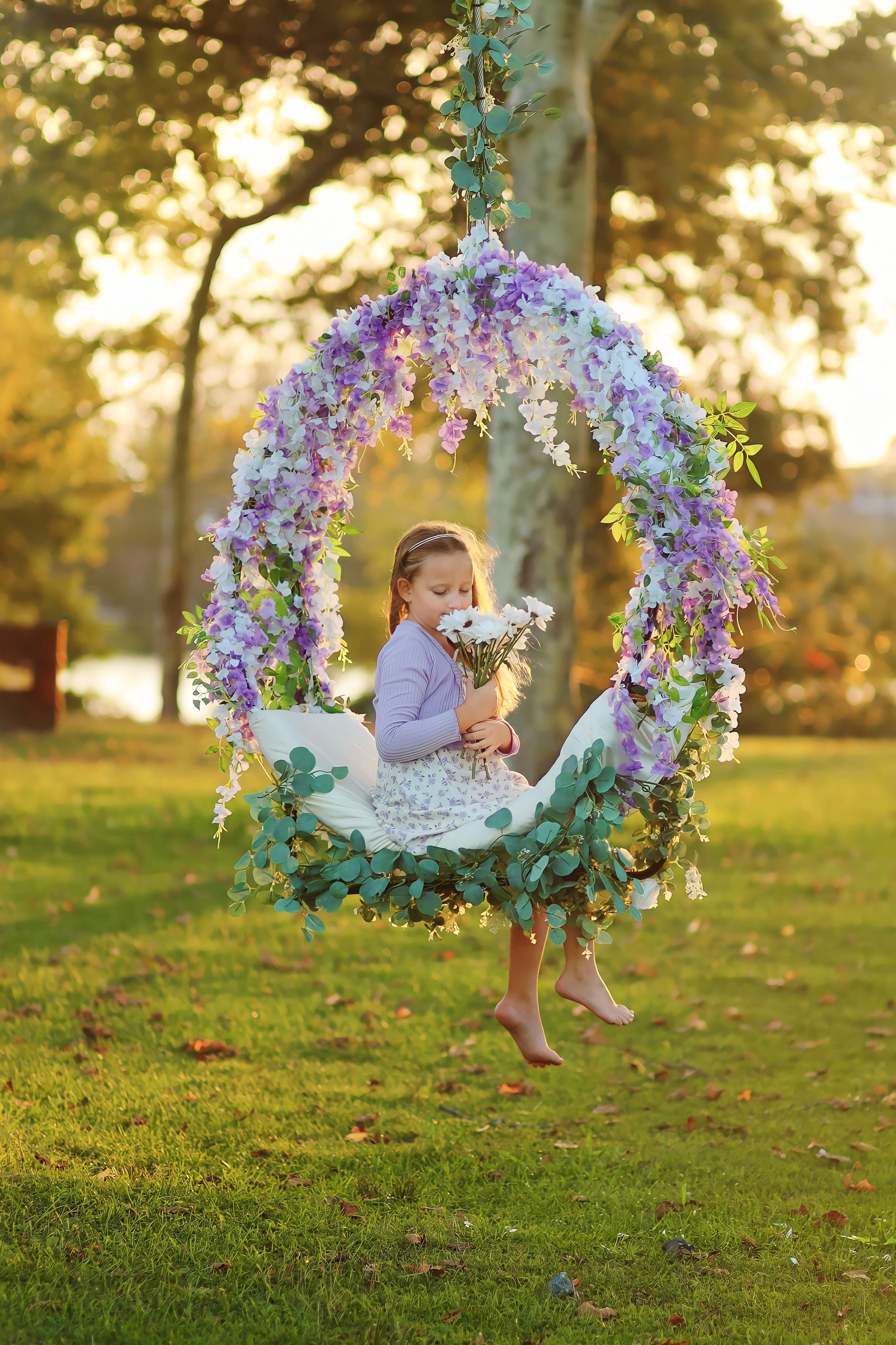 Flower Swing. Alisa Kogan Photography — Families, Love Stories & Events in New York