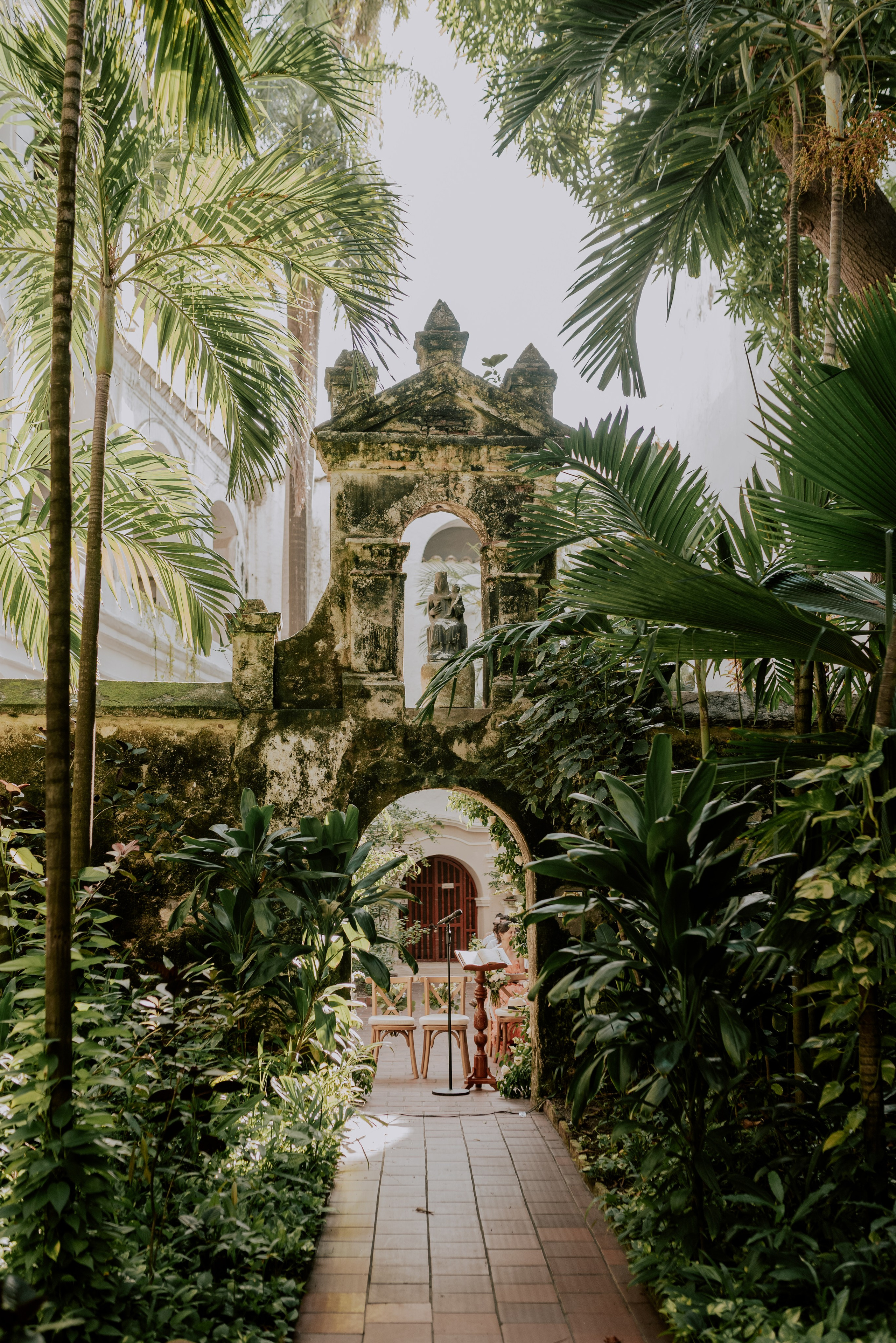 Boda en la ciudad de Cartagena, Colombia