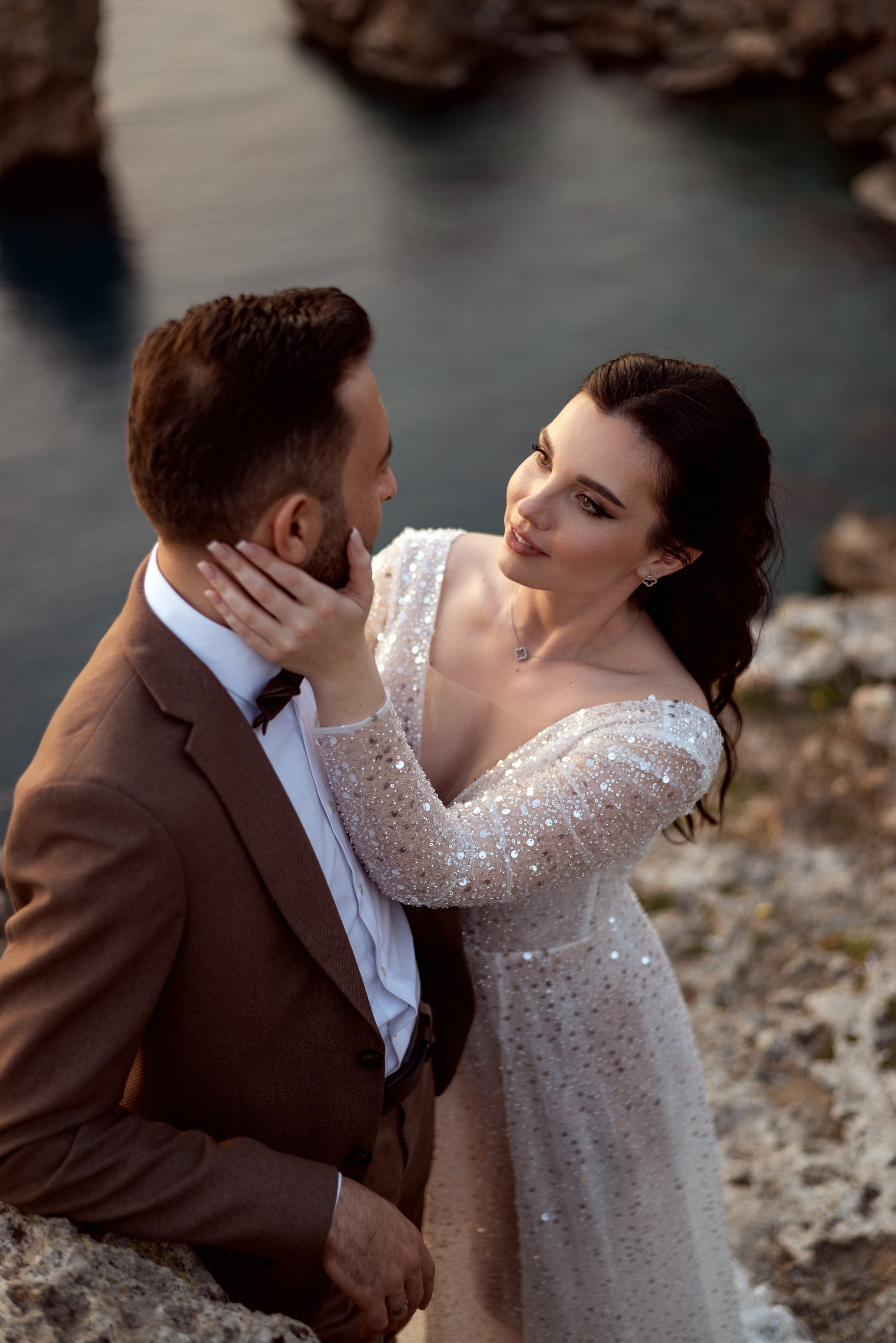 Скалы на море с шикарным видом. Фотограф Анталия, Кемер, Белек, Сиде Дарья Кая