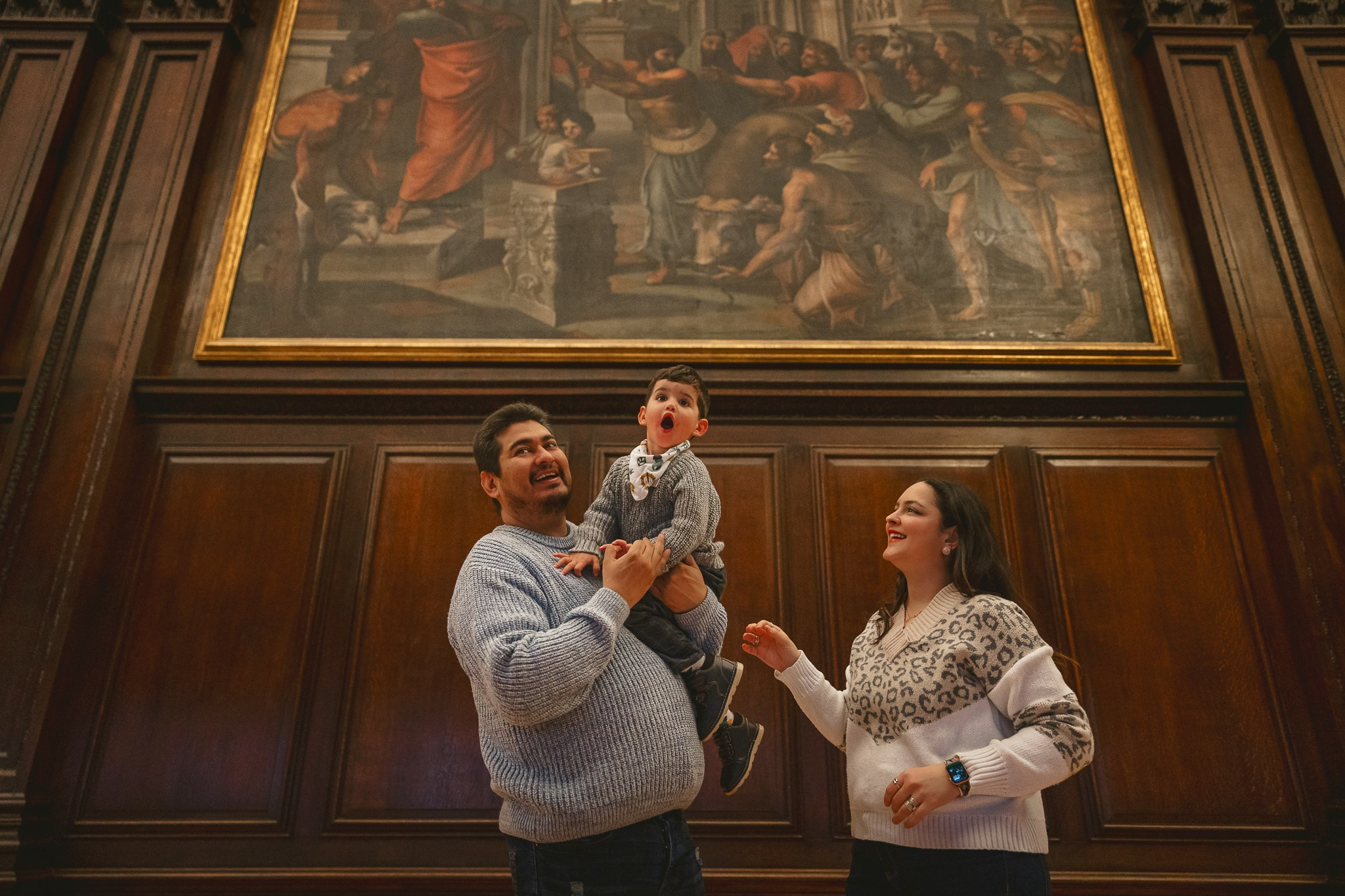 Exploring the Museum with Ana Paula, Thiago & Leo. Giandamorgana