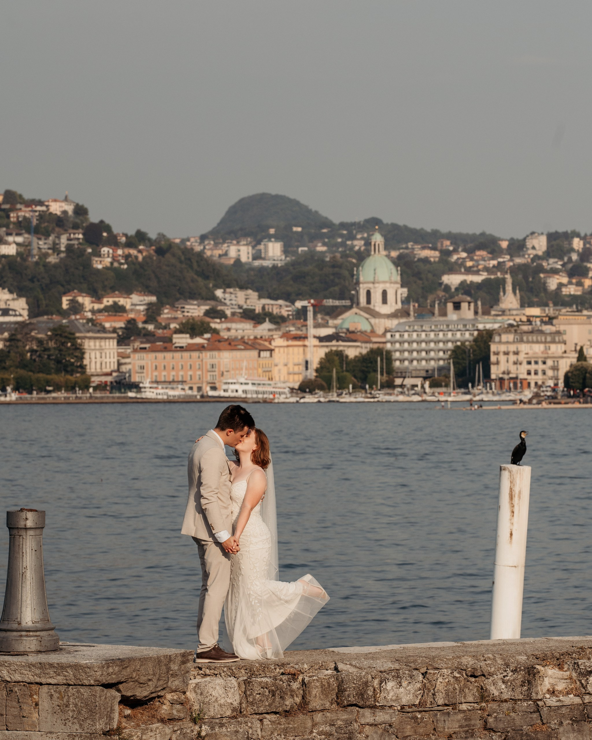 Cernobbio, Boat and Villa Olmo. Wedding Photographer Lake Como Ferrari Media Production