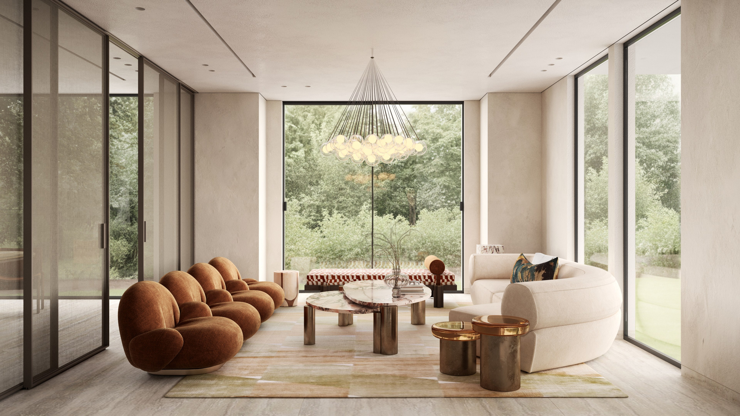 Jumeirah Islands Villa / C’est Ici. Interior designer / visualizer Lisa Oputina