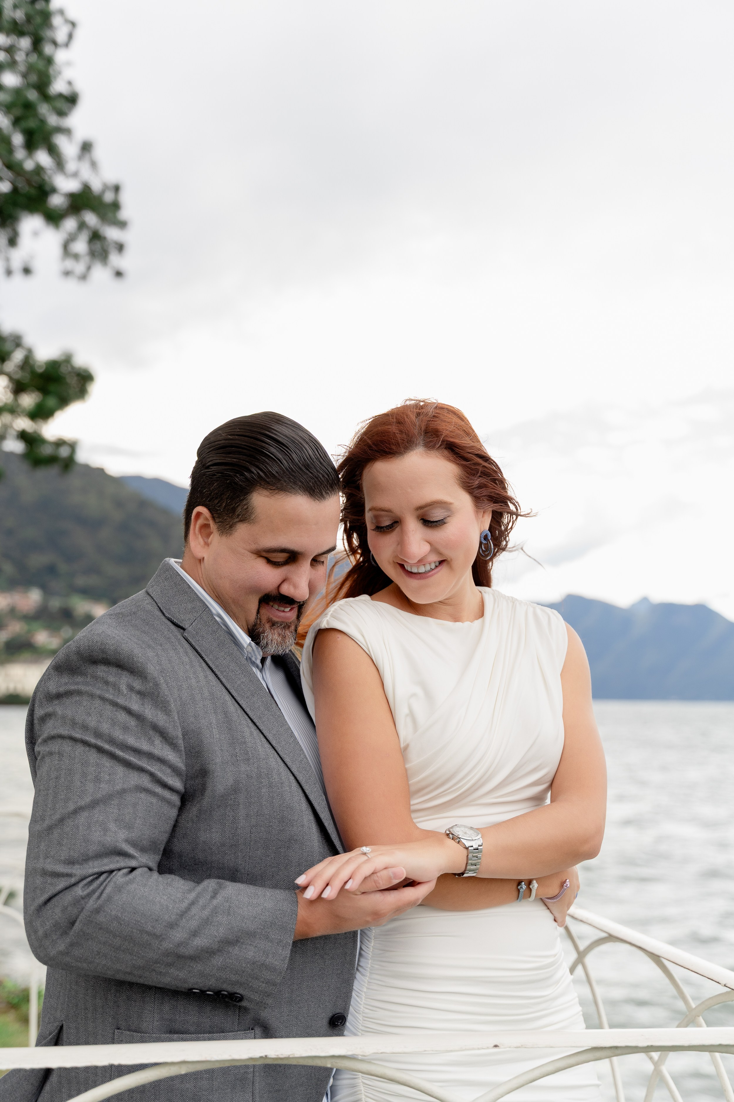 Villa Melzi Secret Proposal in Bellagio. Proposal Photographer in Lake Como