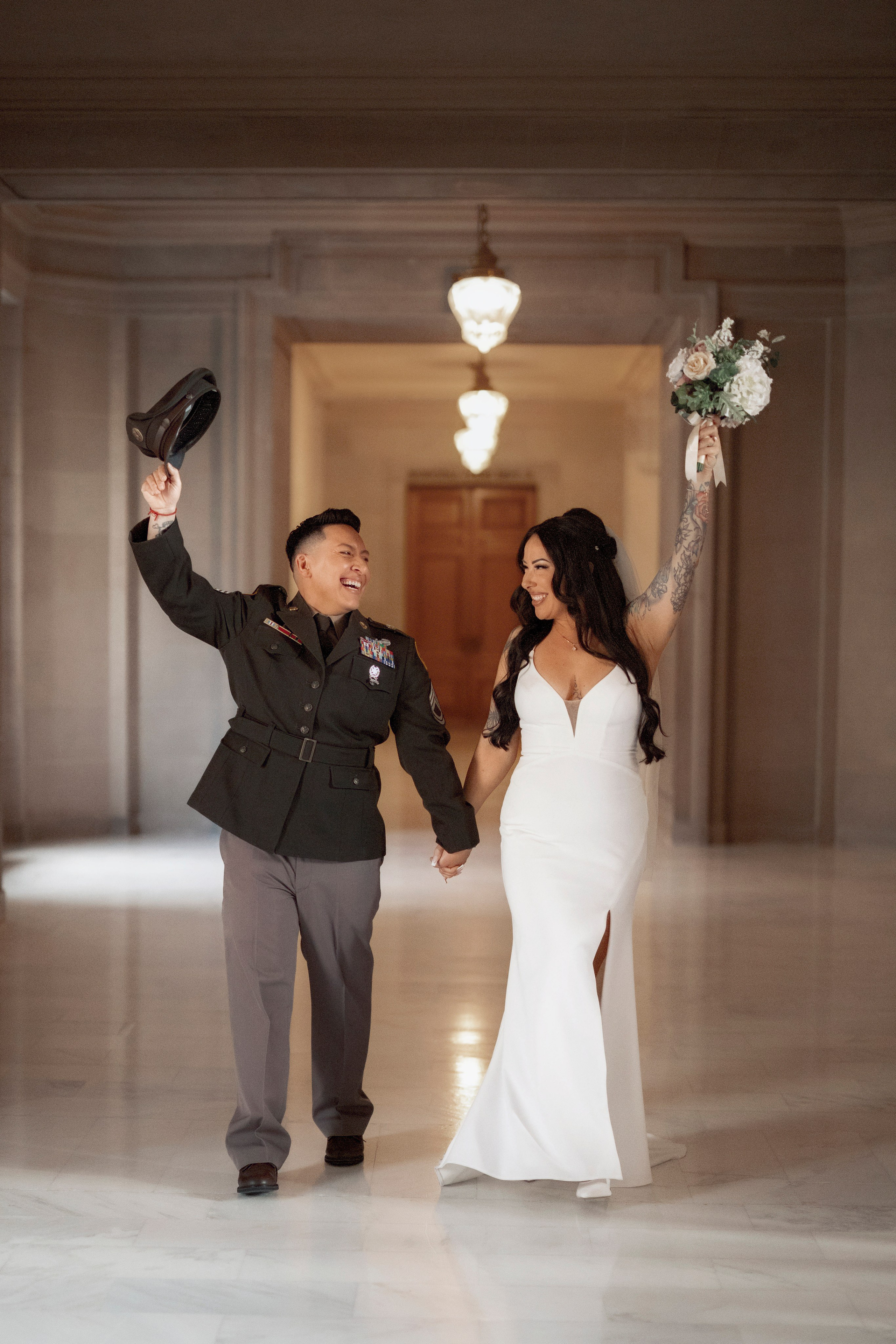 SF City Hall Wedding. Bay Area Photographer: family, maternity, love story, wedding
