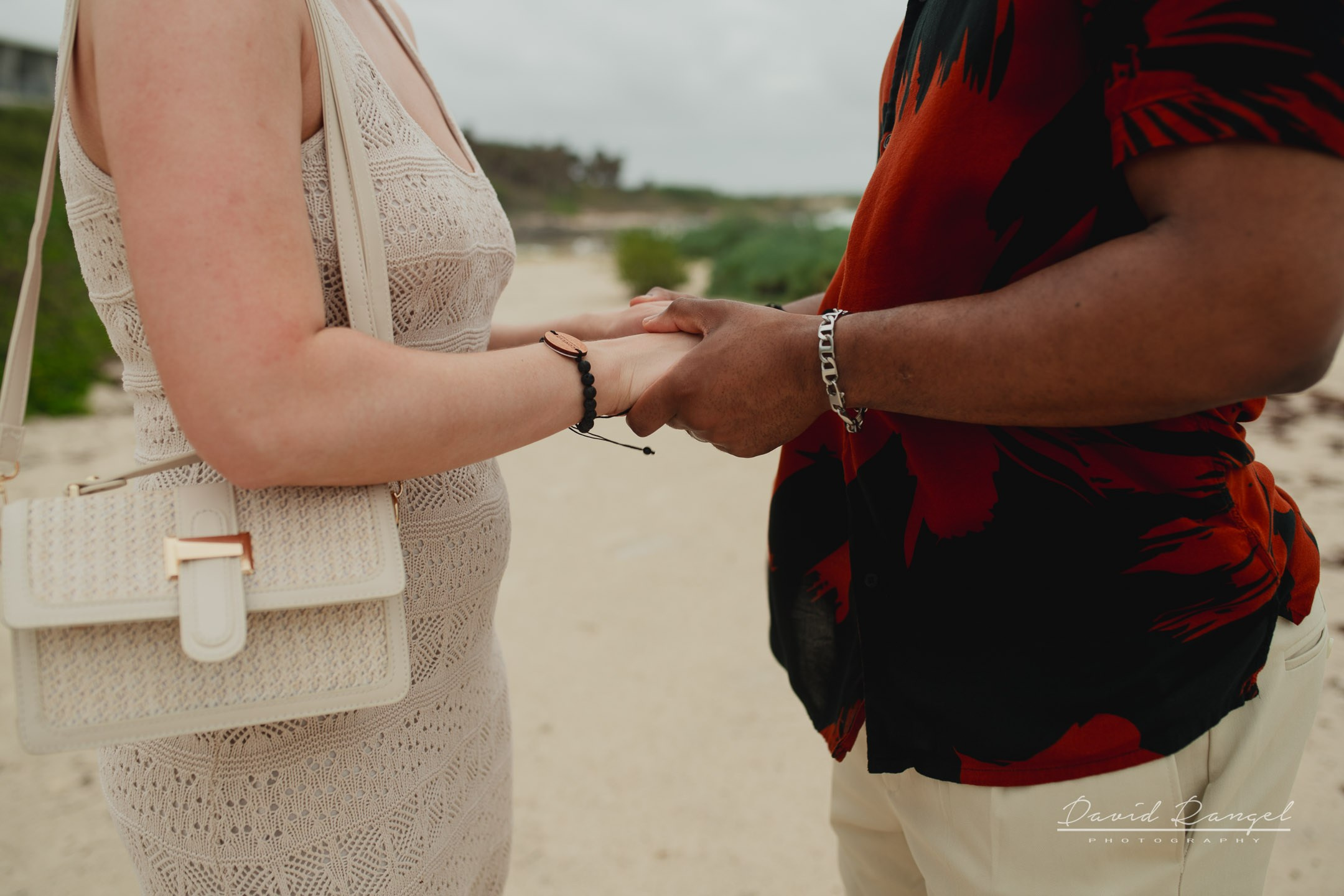 Eriah and Megan engagement session at the Hotel Conrad Tulum. Destination wedding photographer based in Cancun and Riviera Maya with service worldwide