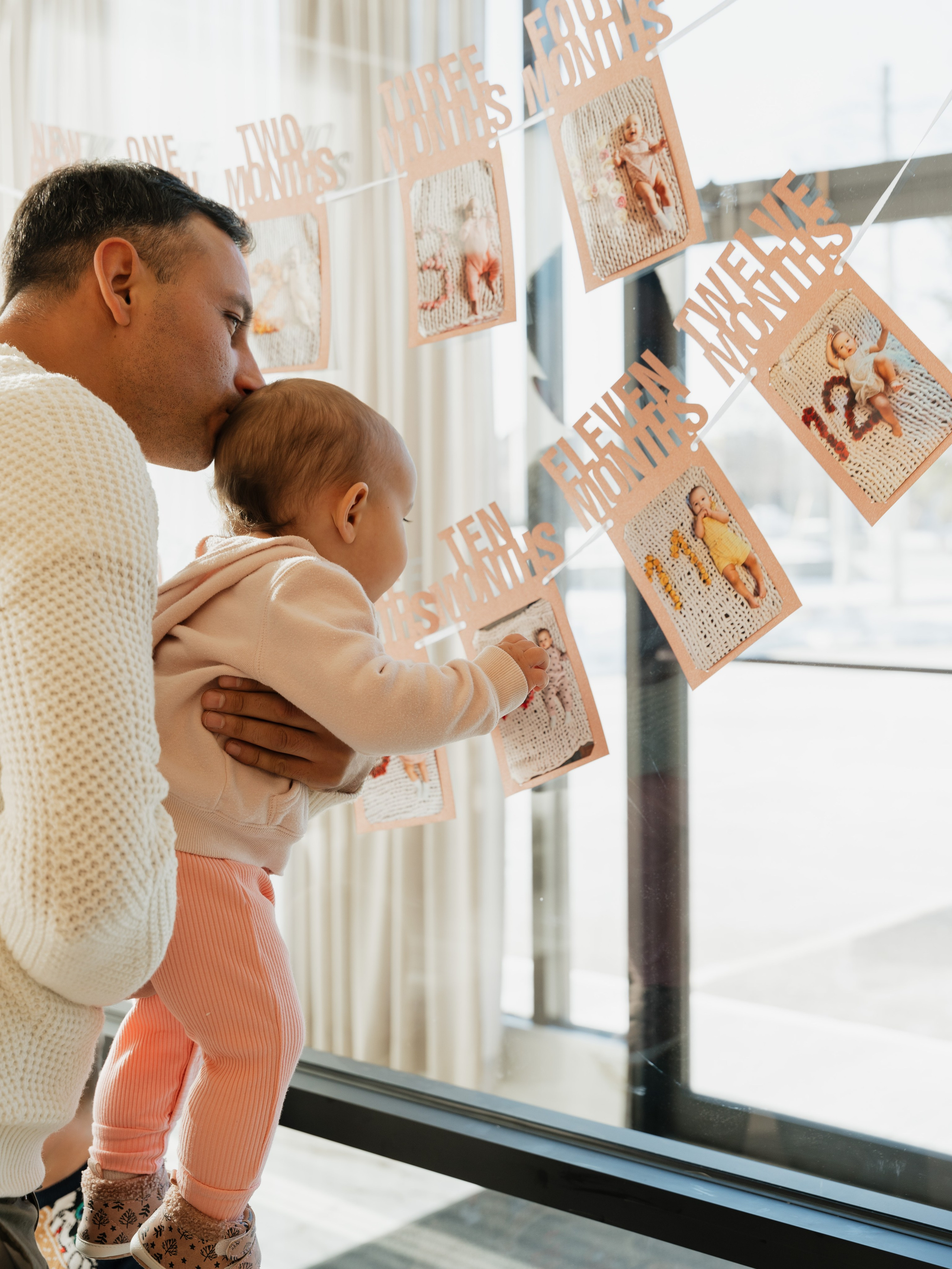 First birthday photoshoot Emily